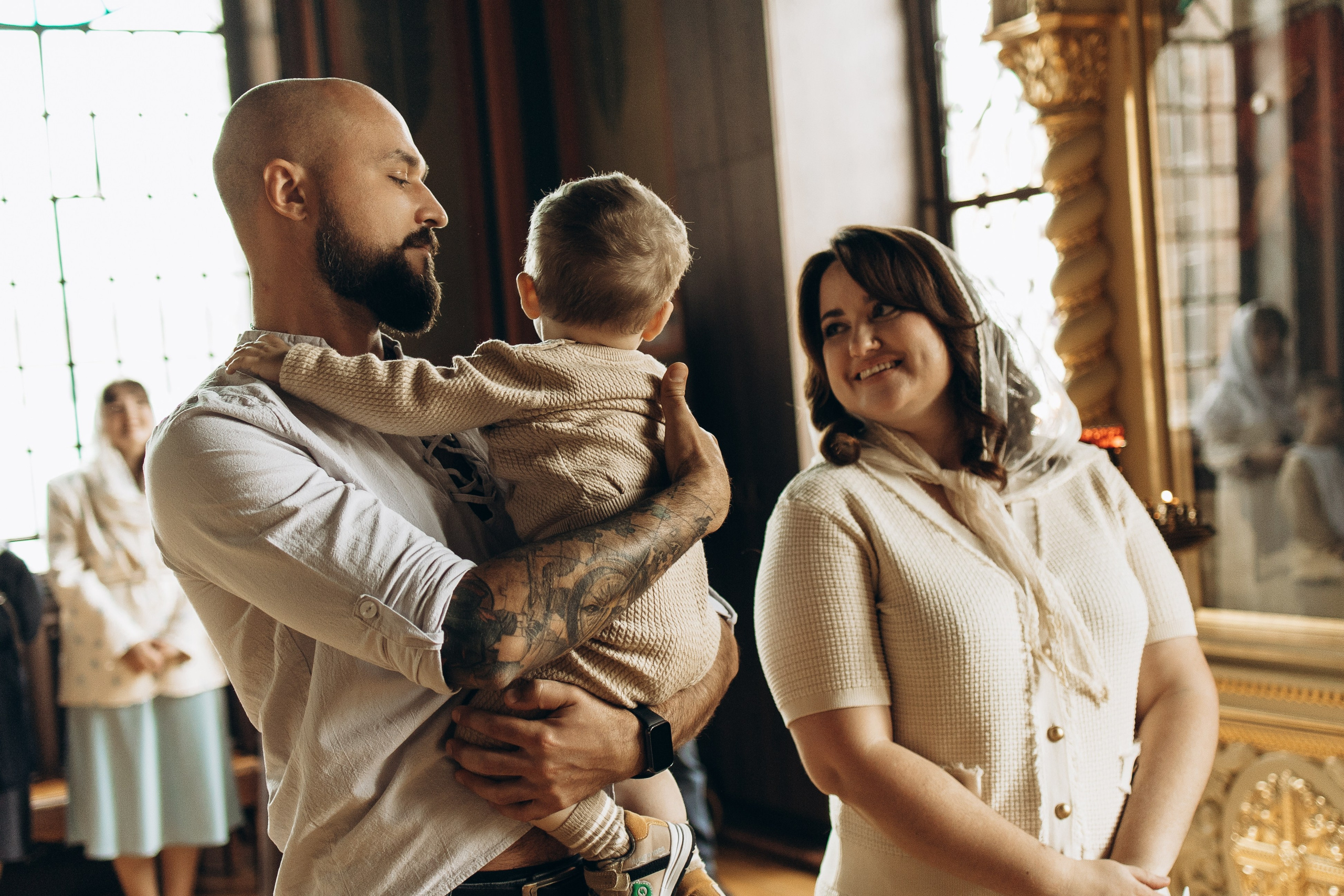 Таинство крещения Матвея. Самый теплый фотограф в Краснодаре Рябоконь Ксения