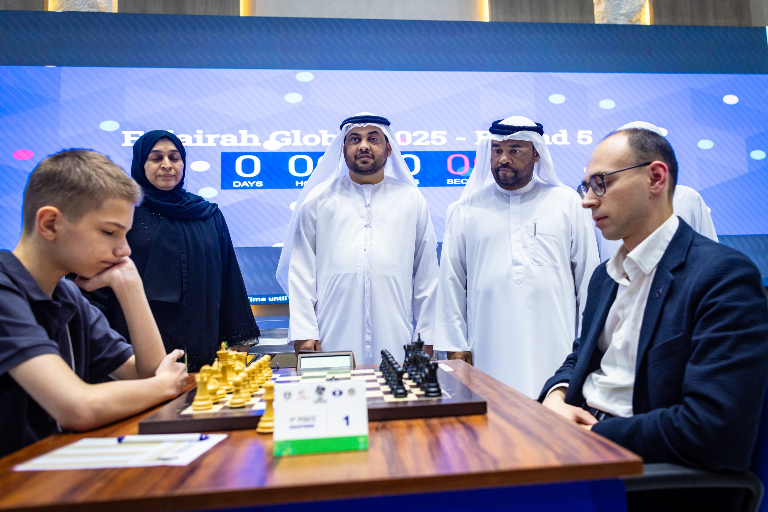 2025.08.28 1st. FUJAIRAH GLOBAL Chess Championship — Round5. Фотограф Анна Штурман (репортажная съёмка любых событий и мероприятий) Anna Shtourman photographer