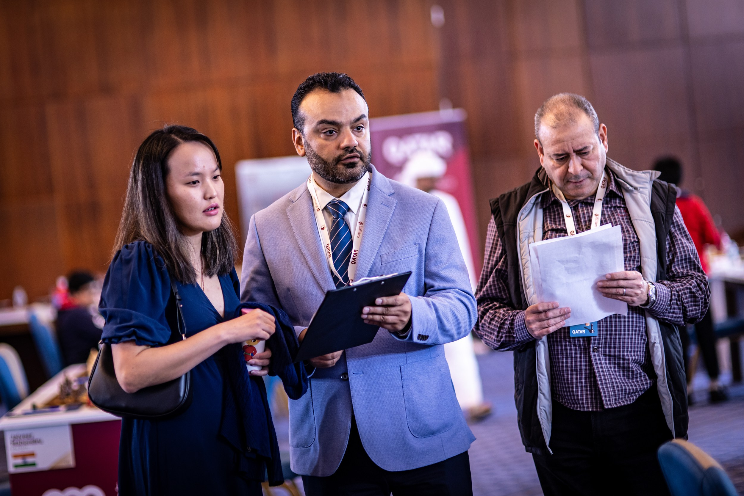 2024.12.03 Qatar Masters Open 2024 — Round1. Фотограф Анна Штурман (репортажная съёмка любых событий и мероприятий) Anna Shtourman photographer