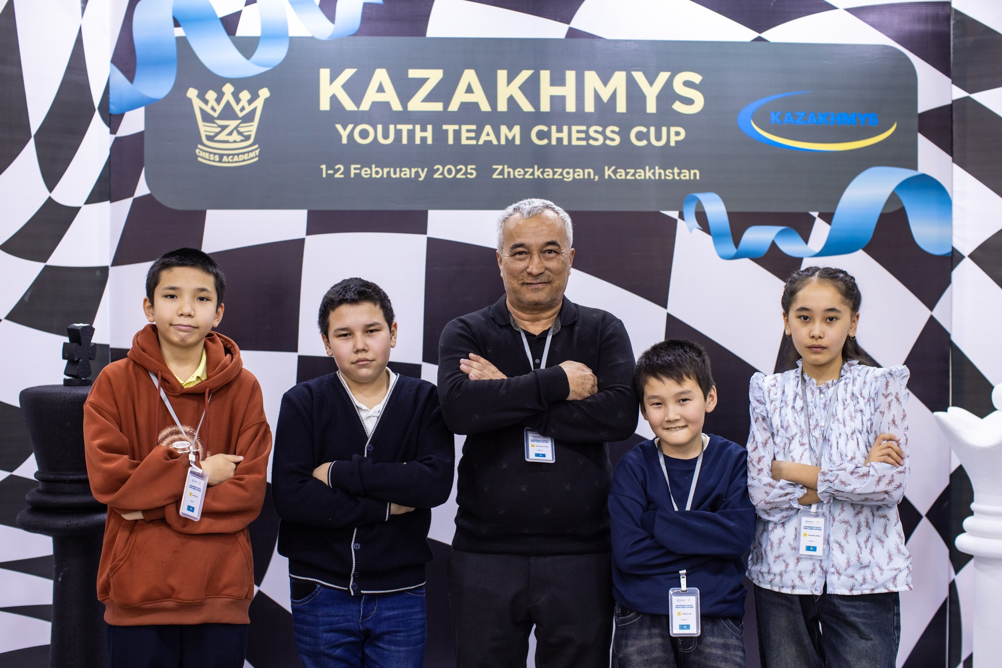 2025.02.02 KAZAKHMYS Youth Team Chess CUP 2025 — Day2_Teams. Фотограф Анна Штурман (репортажная съёмка любых событий и мероприятий) Anna Shtourman photographer