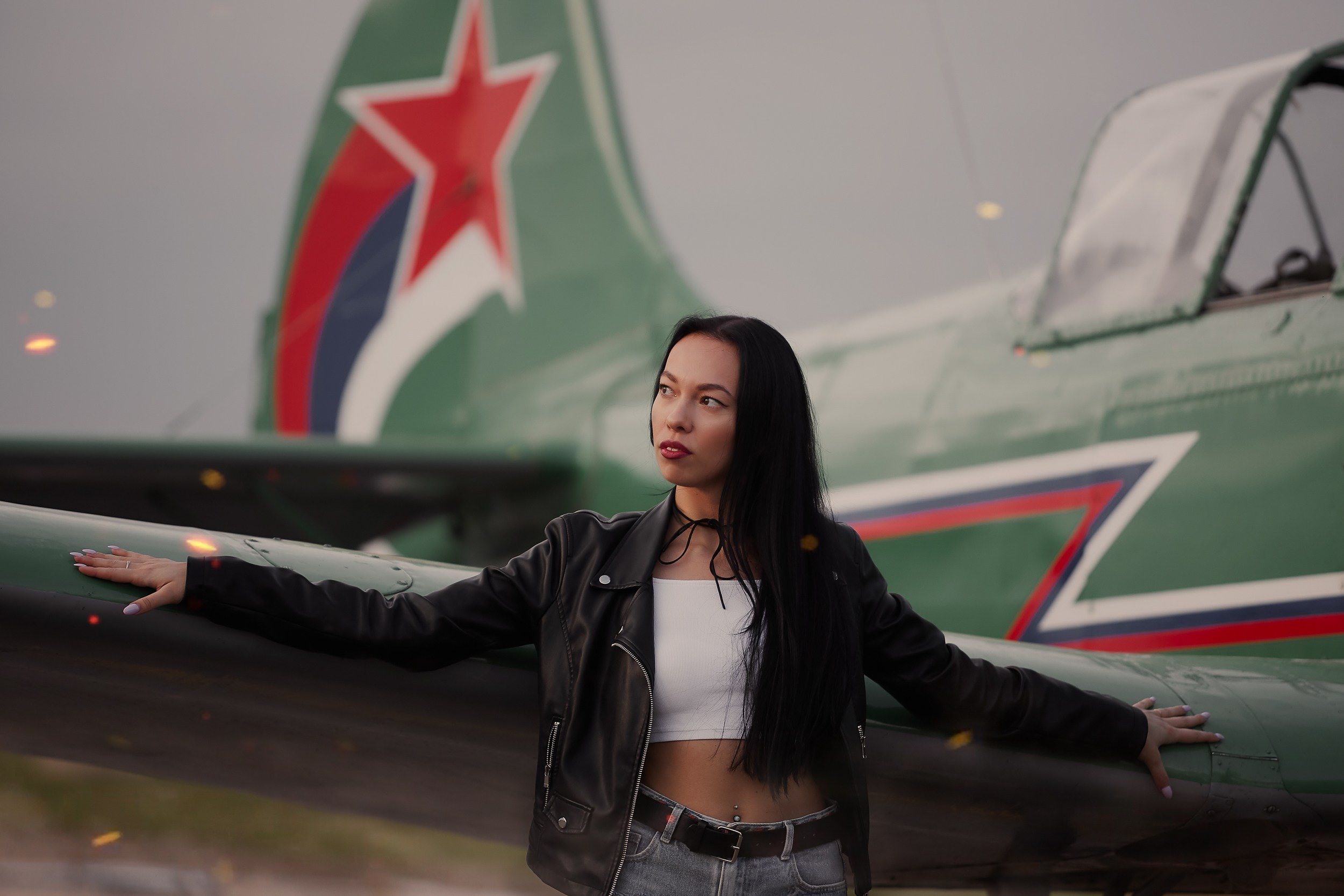 Фотосессия с самолетами в Ярославле. Фотограф Михаил Семенов