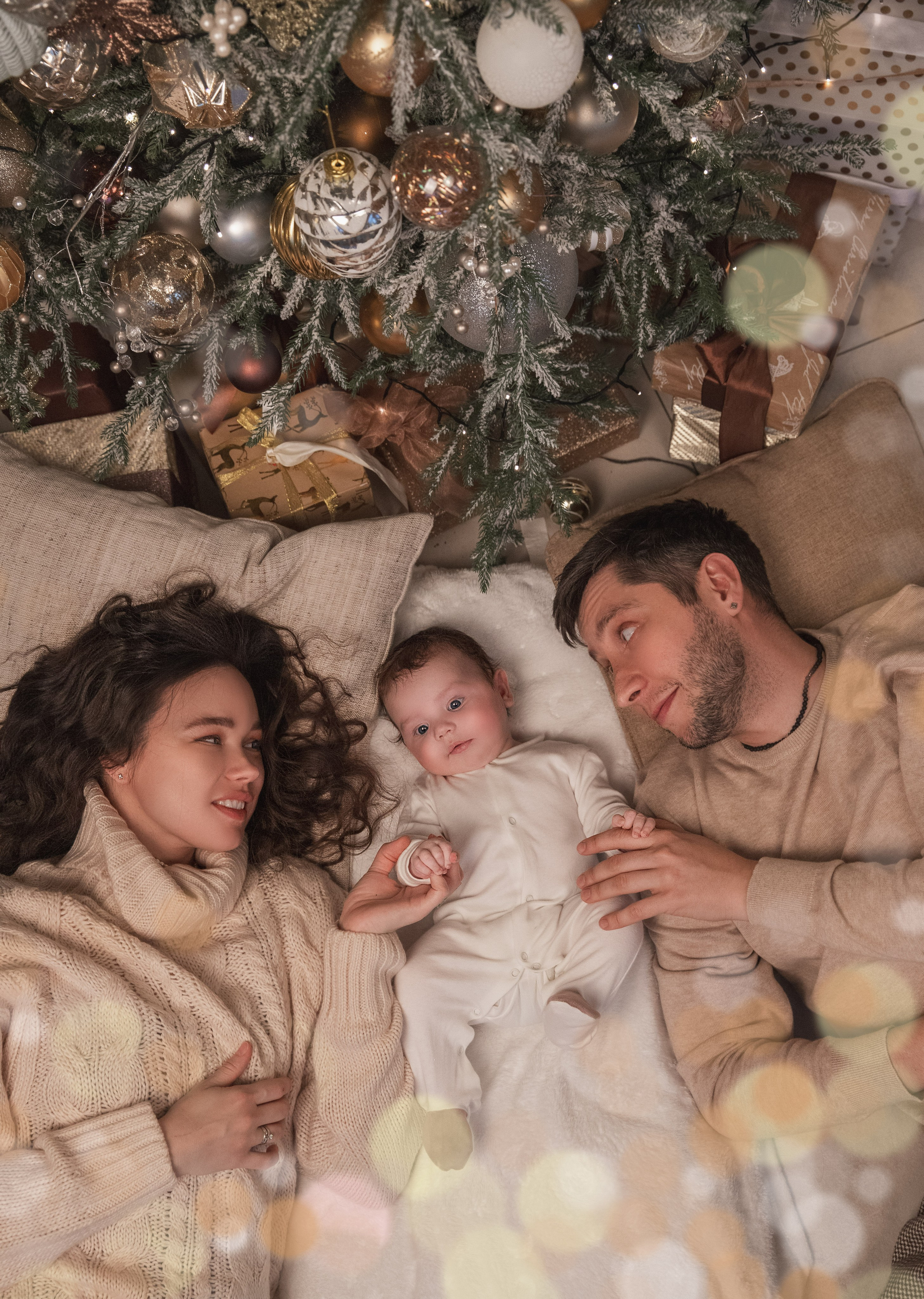 Новогодняя с малышкой. Свадебный и портретный фотограф в Москве Мария Кравченко