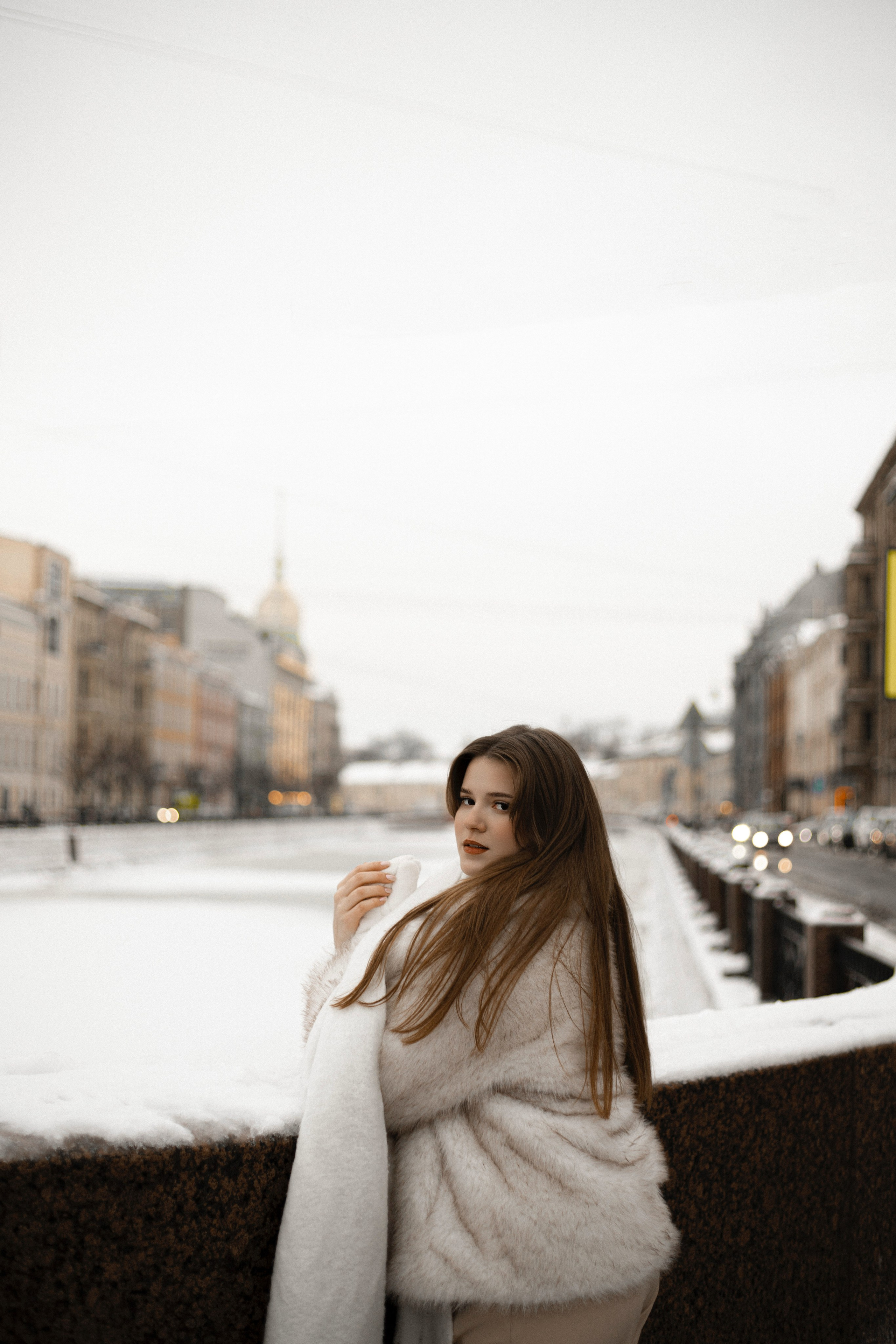 Lovestory: зимняя Исаакиевская площадь