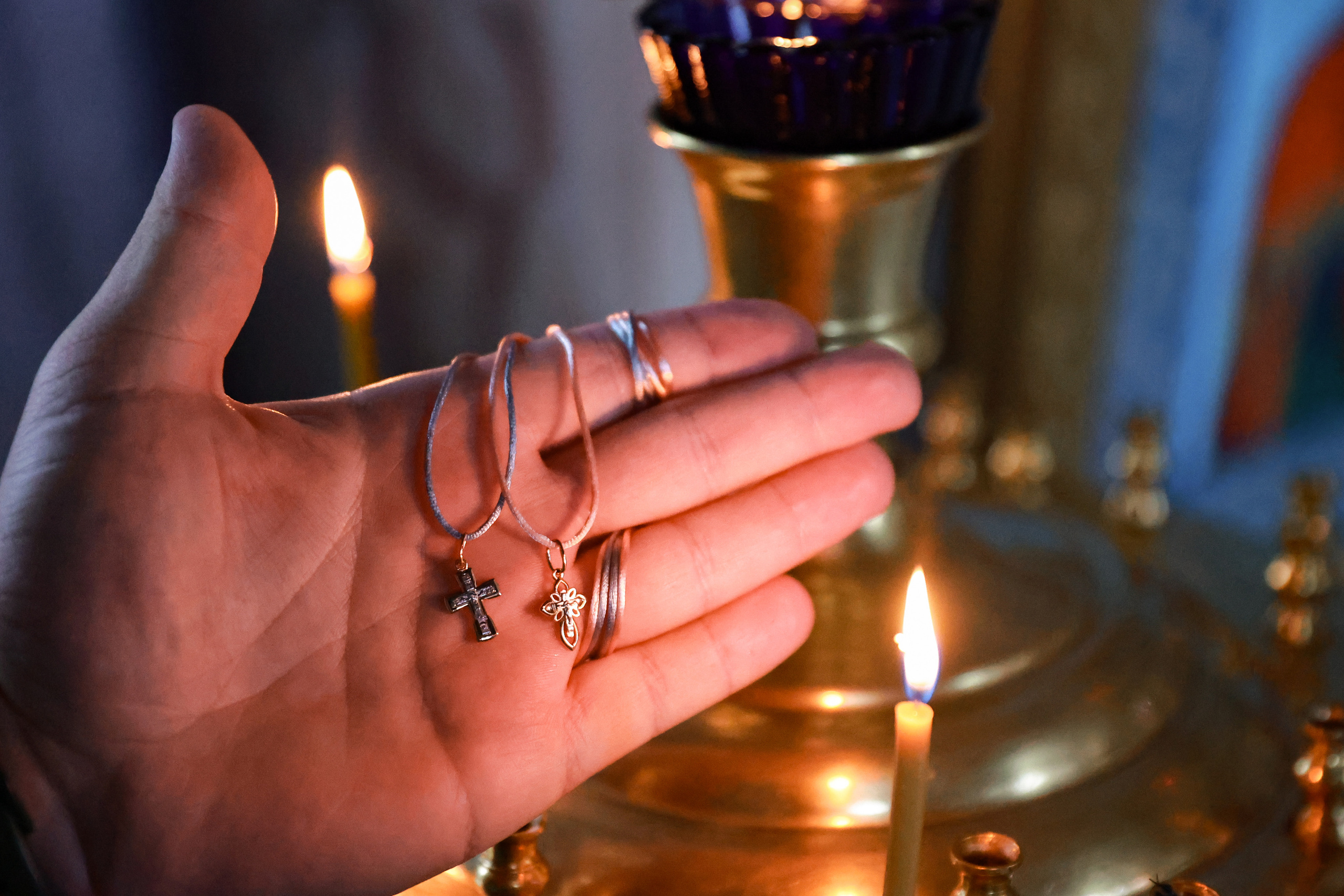 Таинство Крещения двойни. Село Вешаловка Липецкой области. Семейный и детский фотограф в Краснознаменске Виктория Санкина