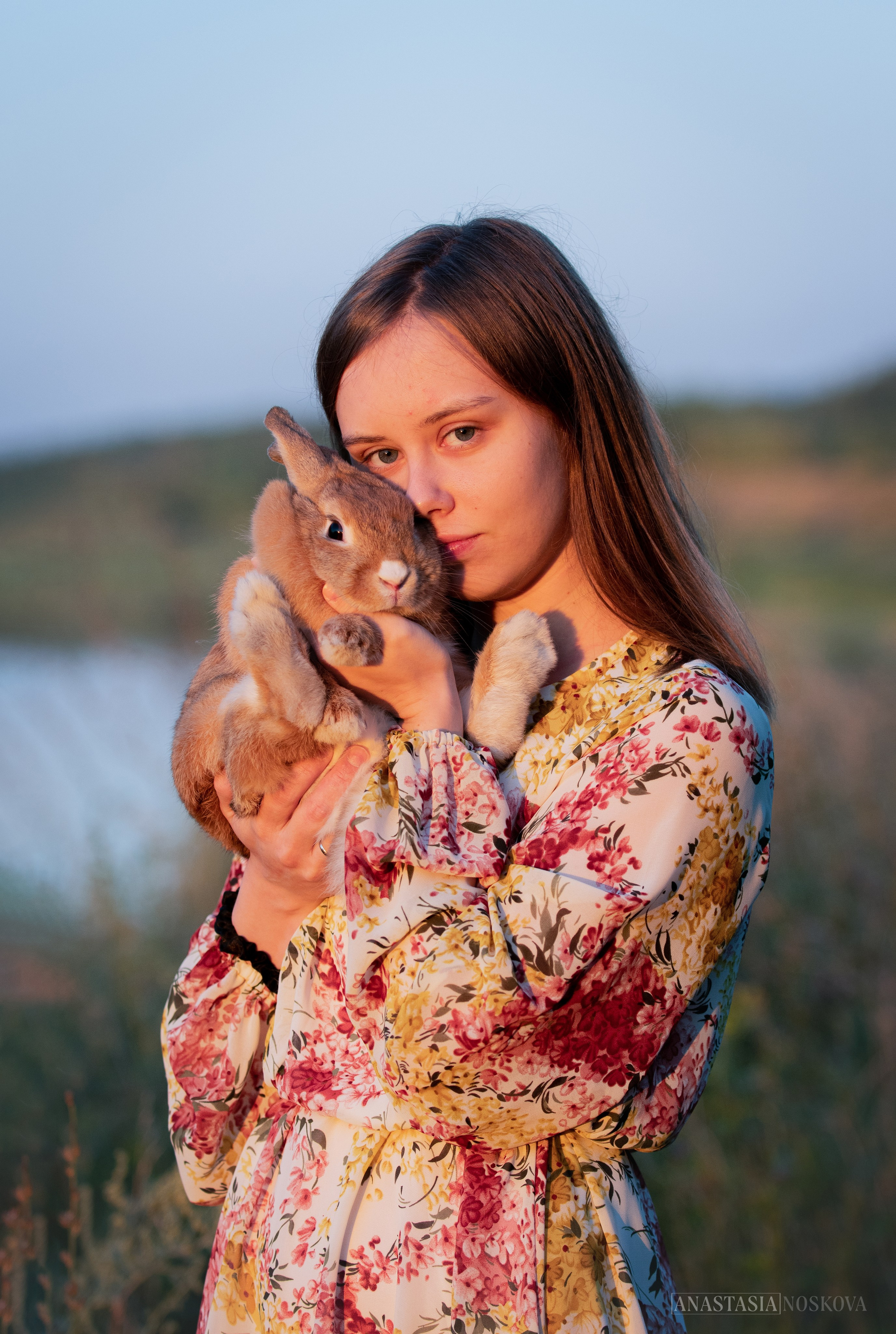 Елена и Персик