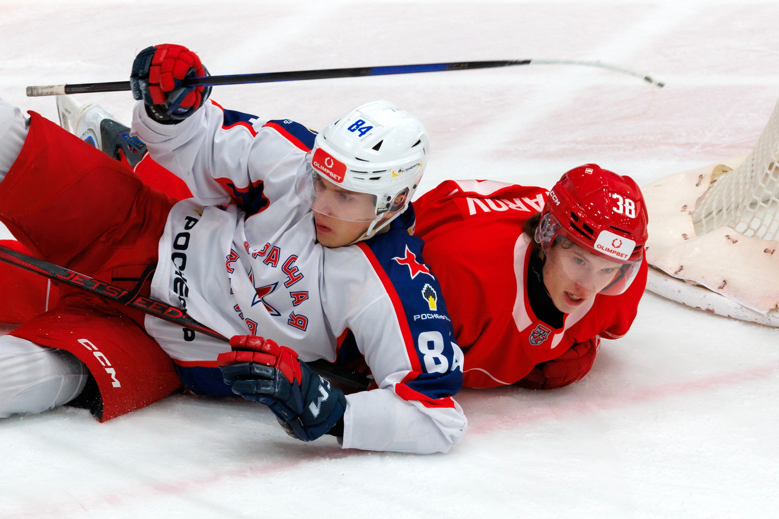 МАТЧ МХЛ. МХК СПАРТАК — ХК КРАСНАЯ АРМИЯ. Artem Zenin Photography