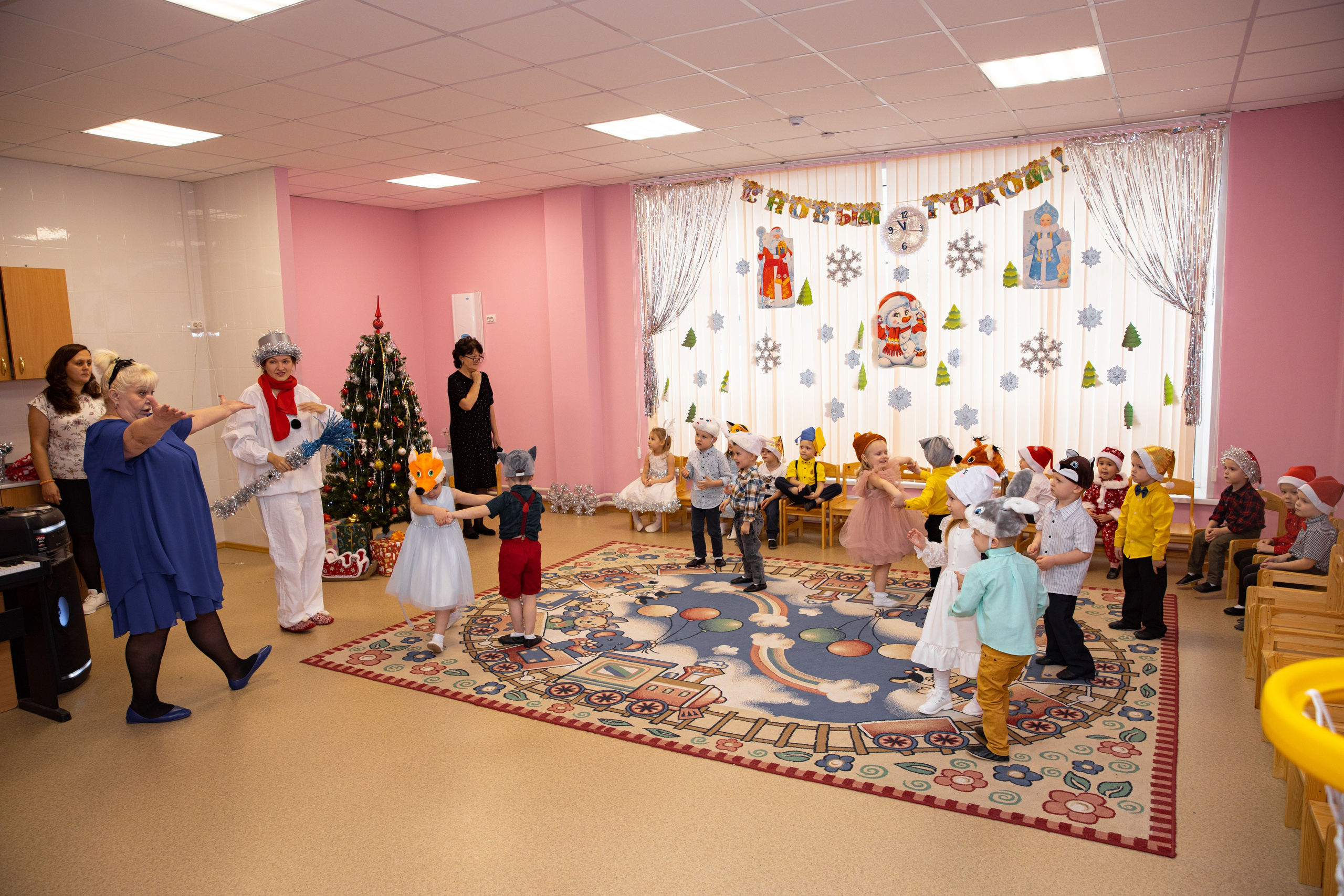 Новогодний утренник Полисадик. Фотограф в Железнодорожном и Балашихе