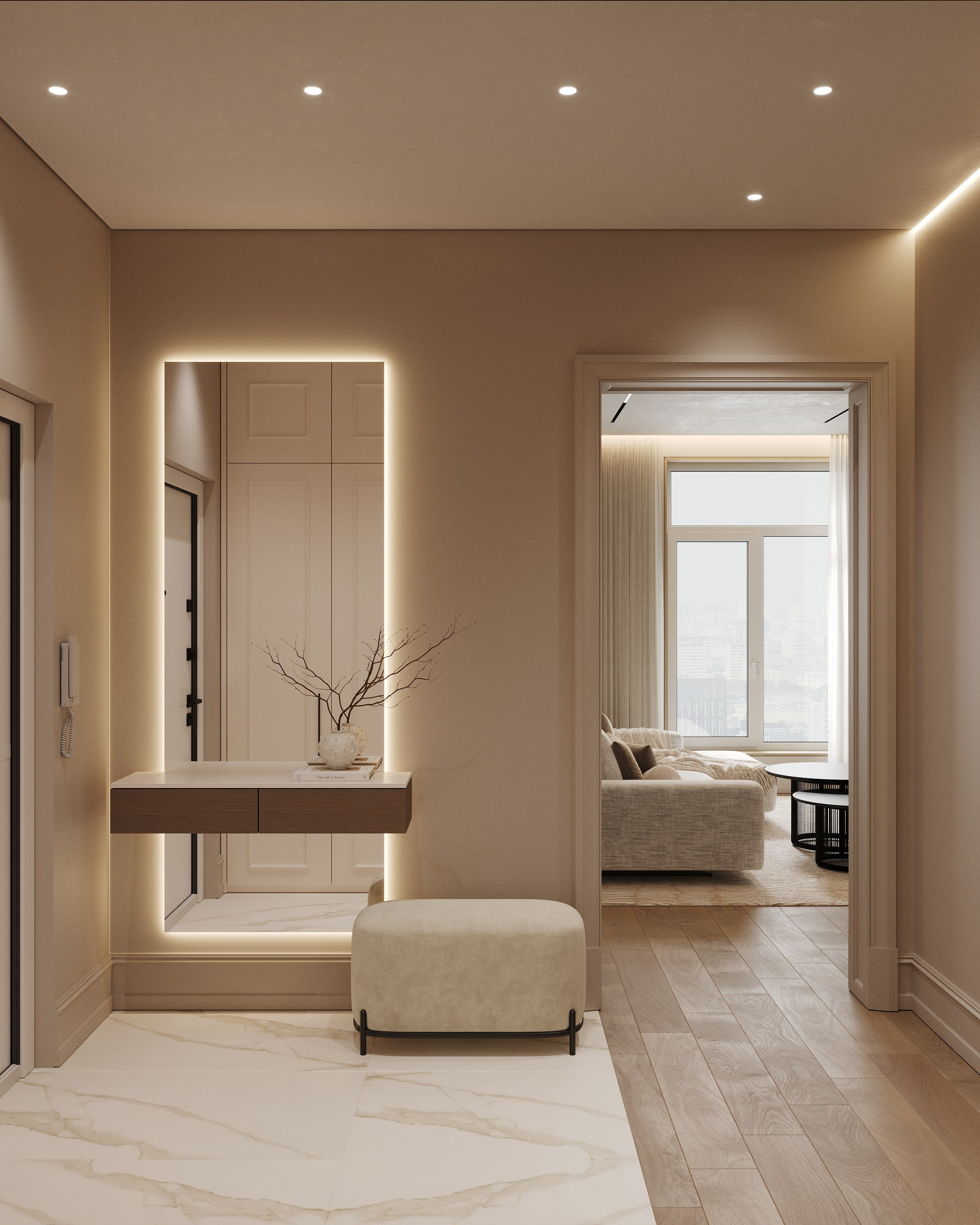 ЖК ''Домино Премиум"/ Санкт-Петербург/ 62 кв. м. Ксения Барабаш дизайнер интерьера в Санкт-Петербурге