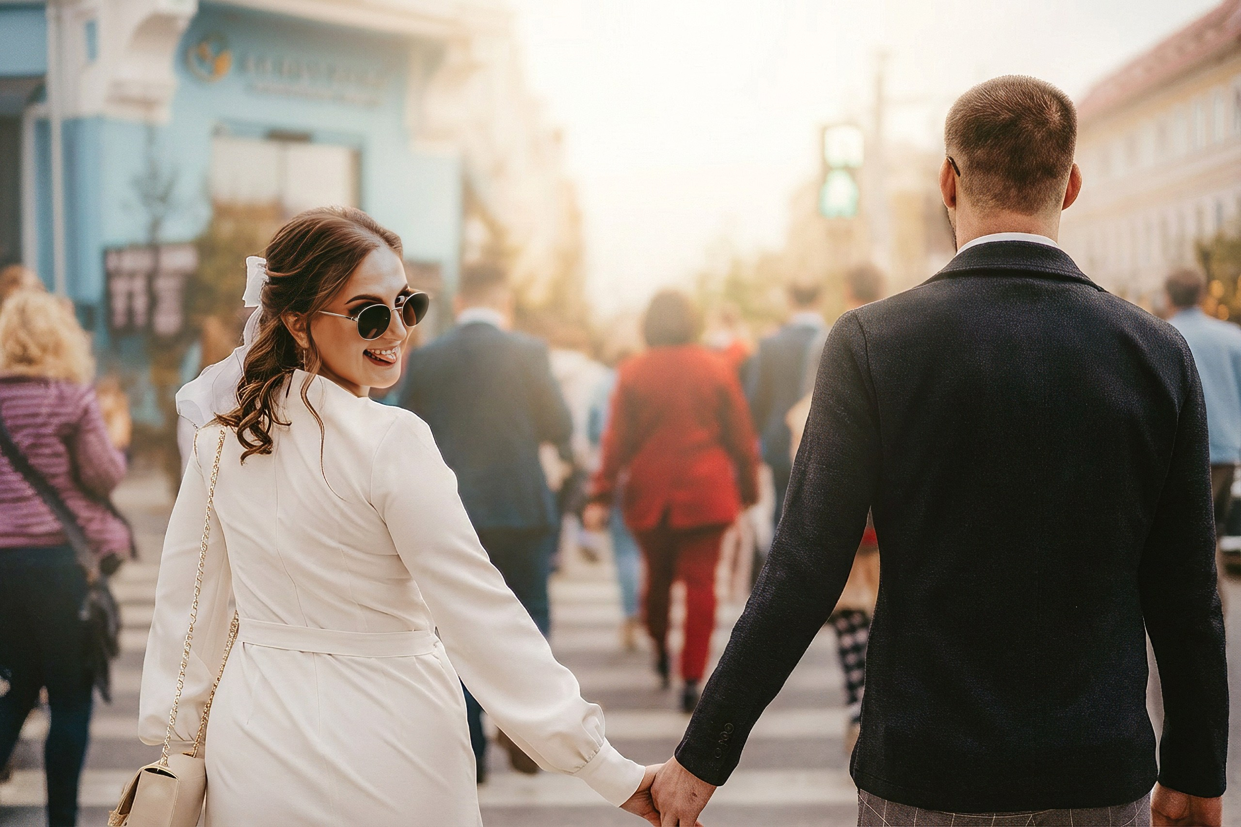 Городская свадебная съёмка. Фотограф в городе Самара Александр Гераськин