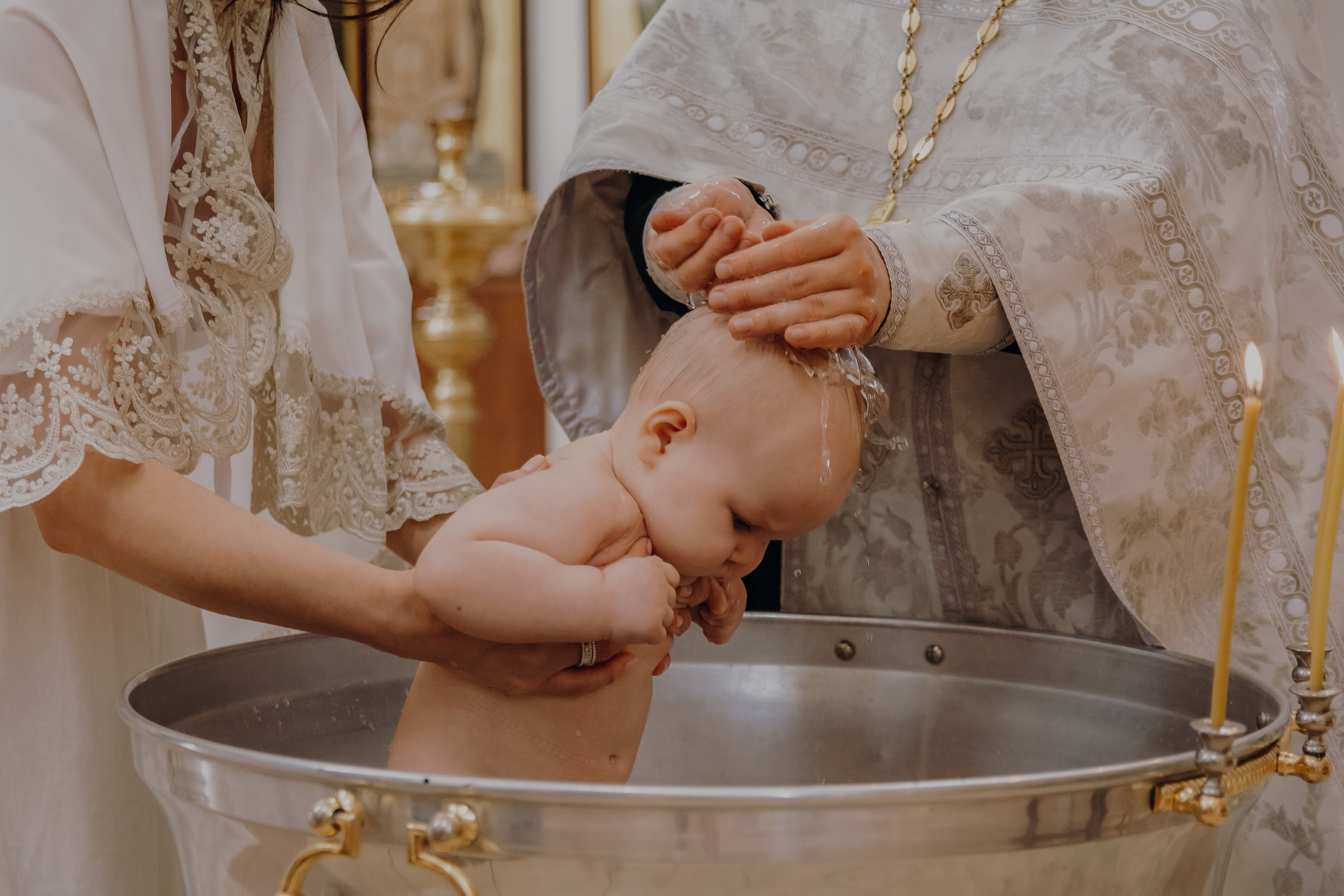 Крещение Таисии. Семейный и детский фотограф Кущ Наташа
