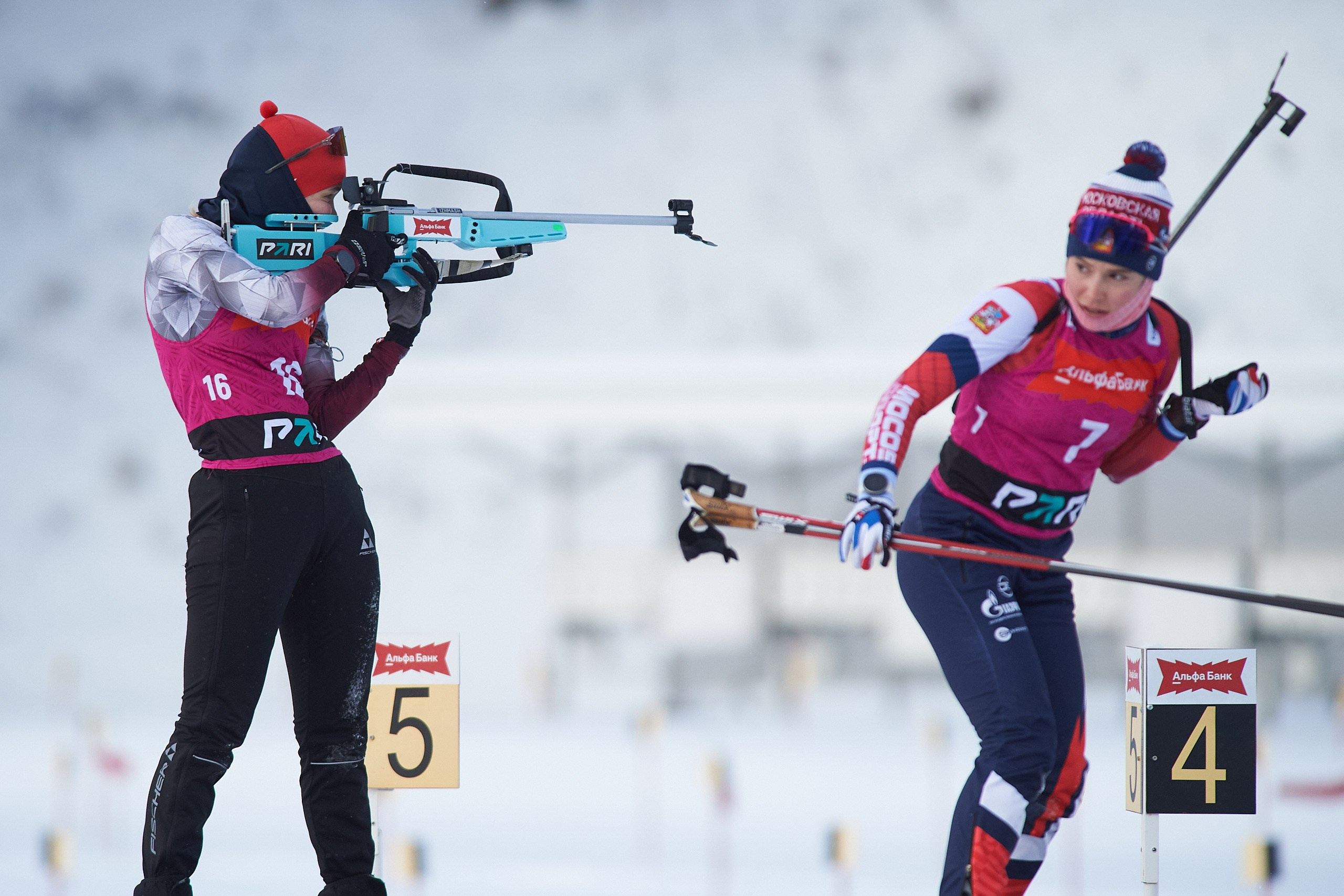 Ижевская Винтовка 55. Спринт. Женщины. Спортивный репортажный фотограф в Ижевске Сергей Мерзляков