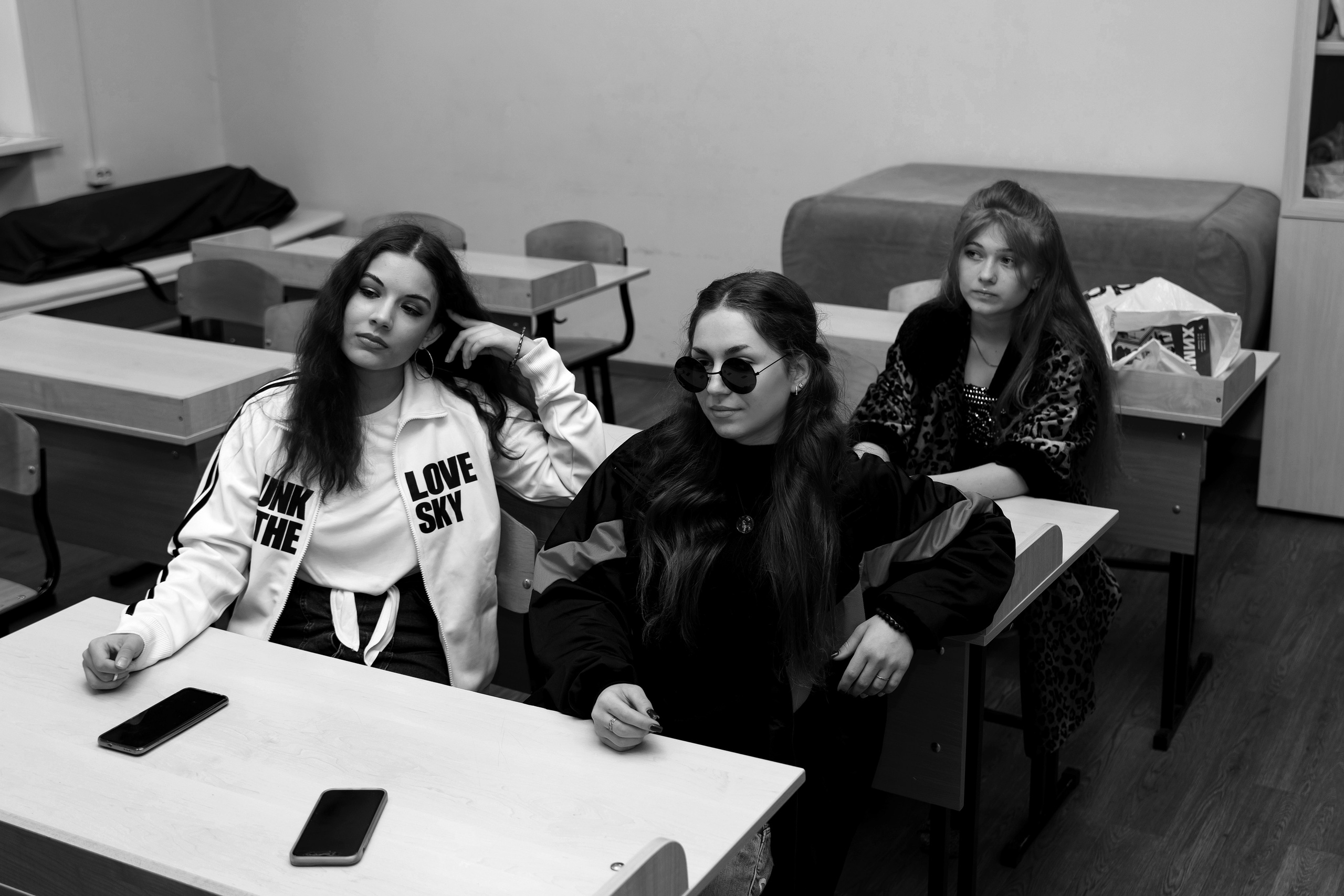 11 класс день не послушания в школе. Фотограф Любовь Корниенко, Примоский край