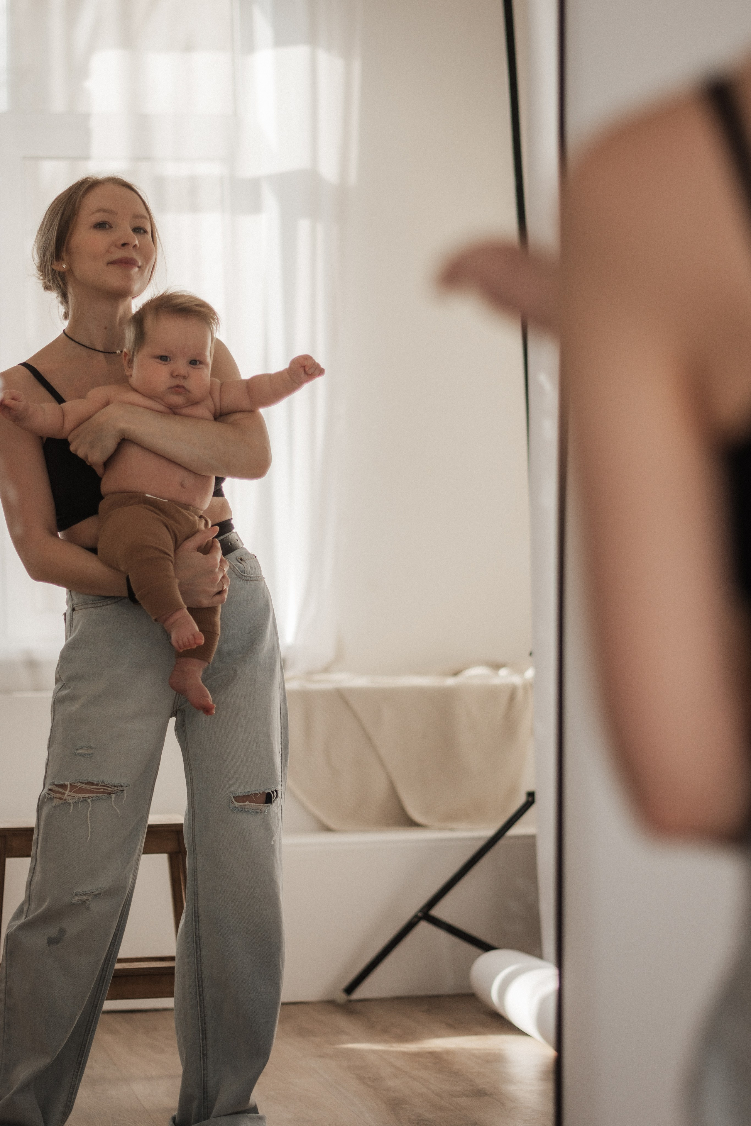 Мама+малыш в студии. Alenasokolowa.ru