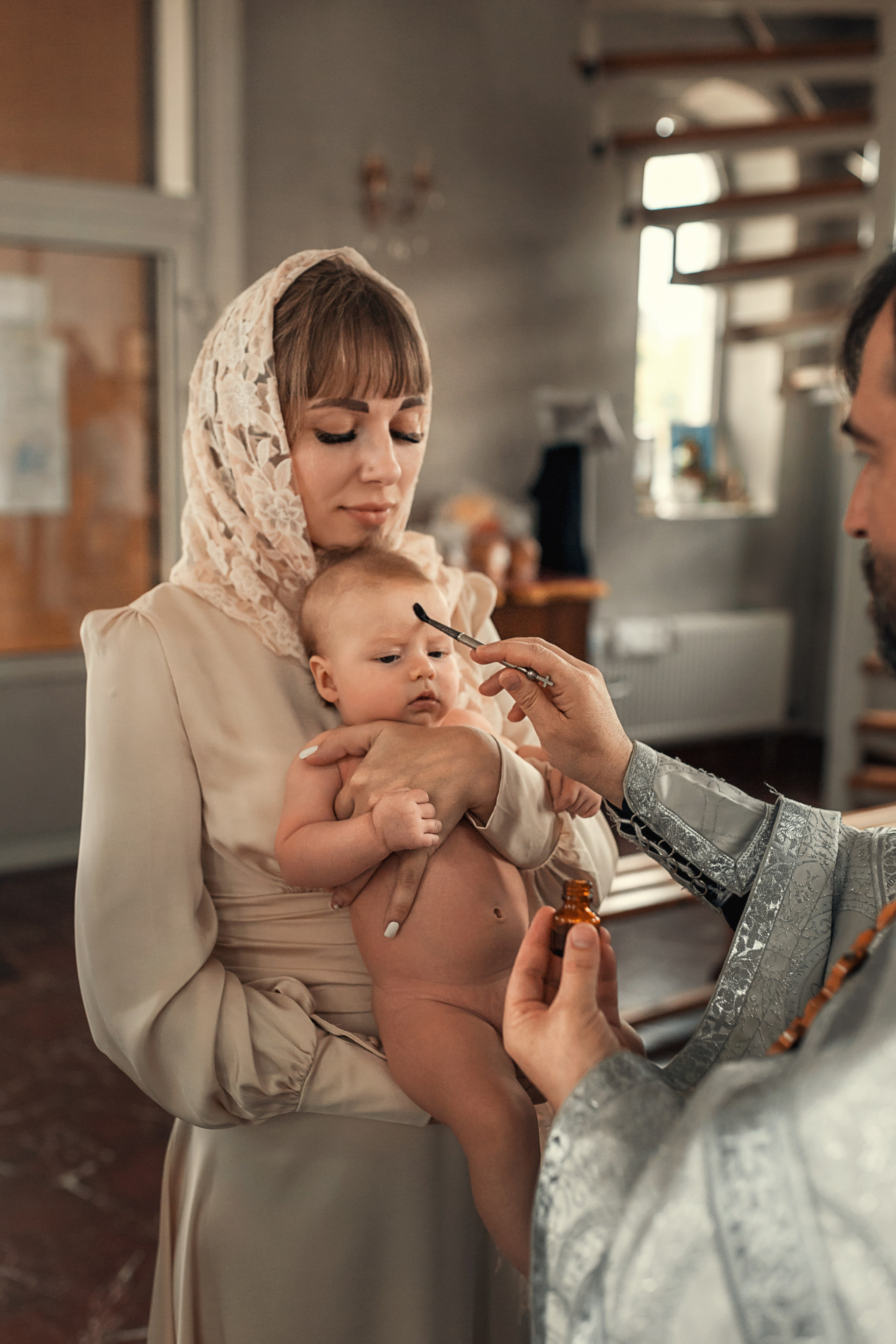 Крещение Даниила. Семейный и детский фотограф Екатерина Савёлова