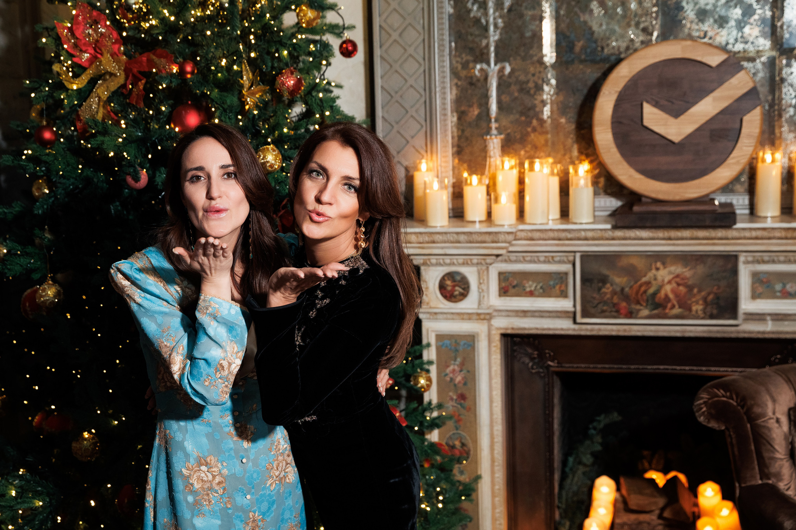 Новогодний ужин Сбер