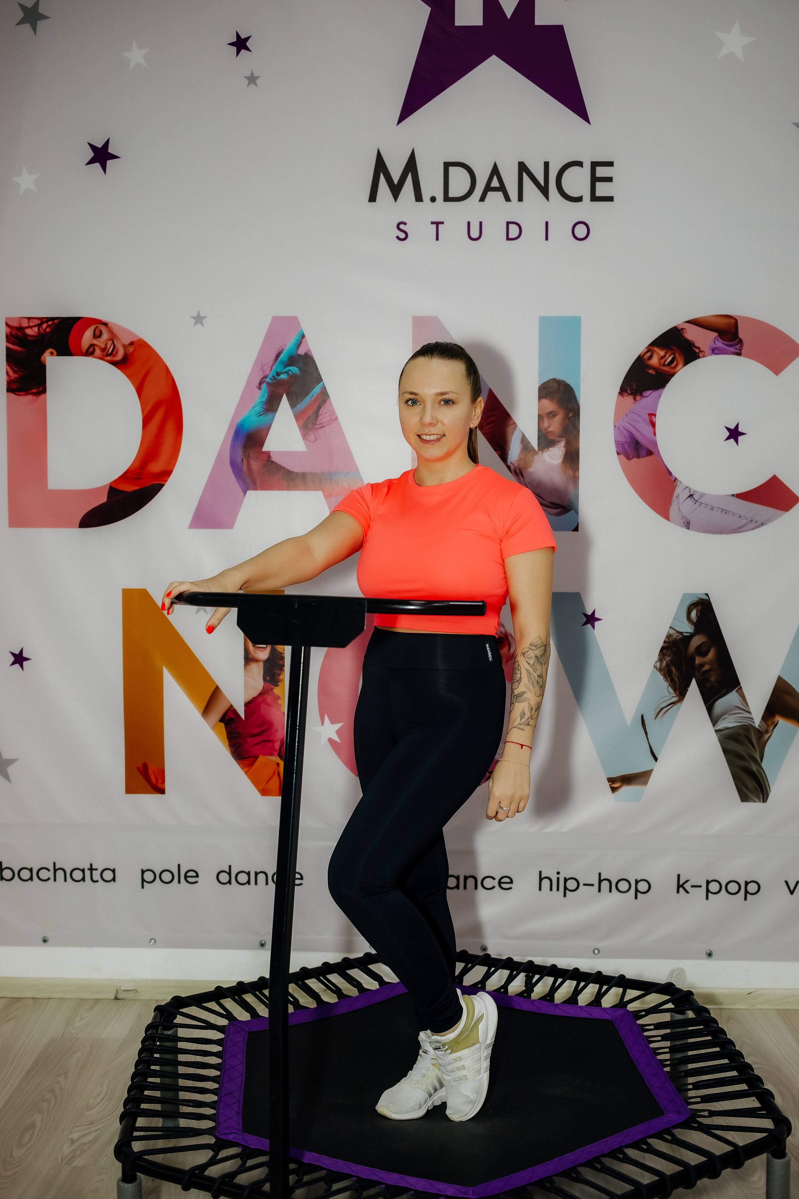 Съемки тренировок для сети студий Jumping Fitness. Ирина Тихонова — фотограф для детей и коллективов в Москве