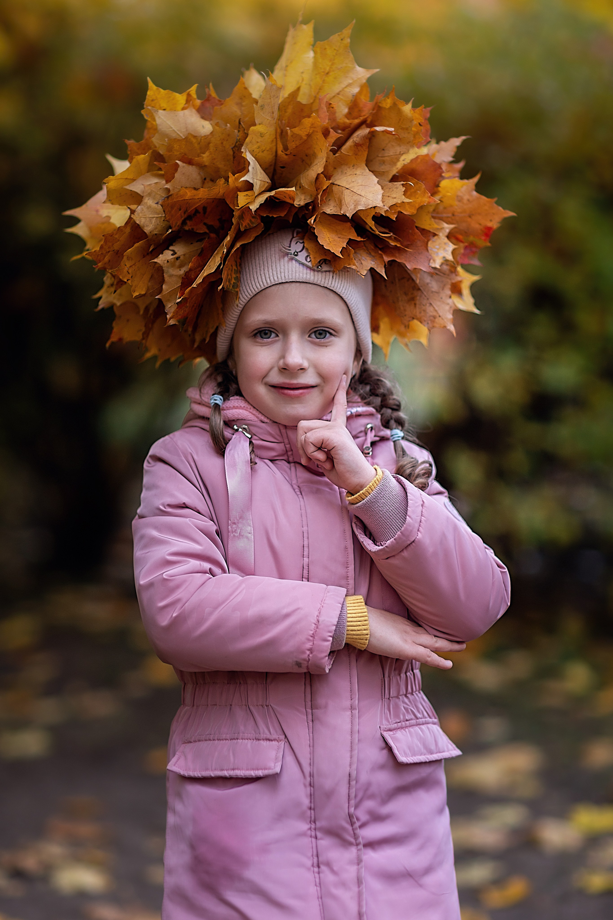Осень в саду_Старшая группа_2023 год. Семейный фотограф в Санкт-Петербурге