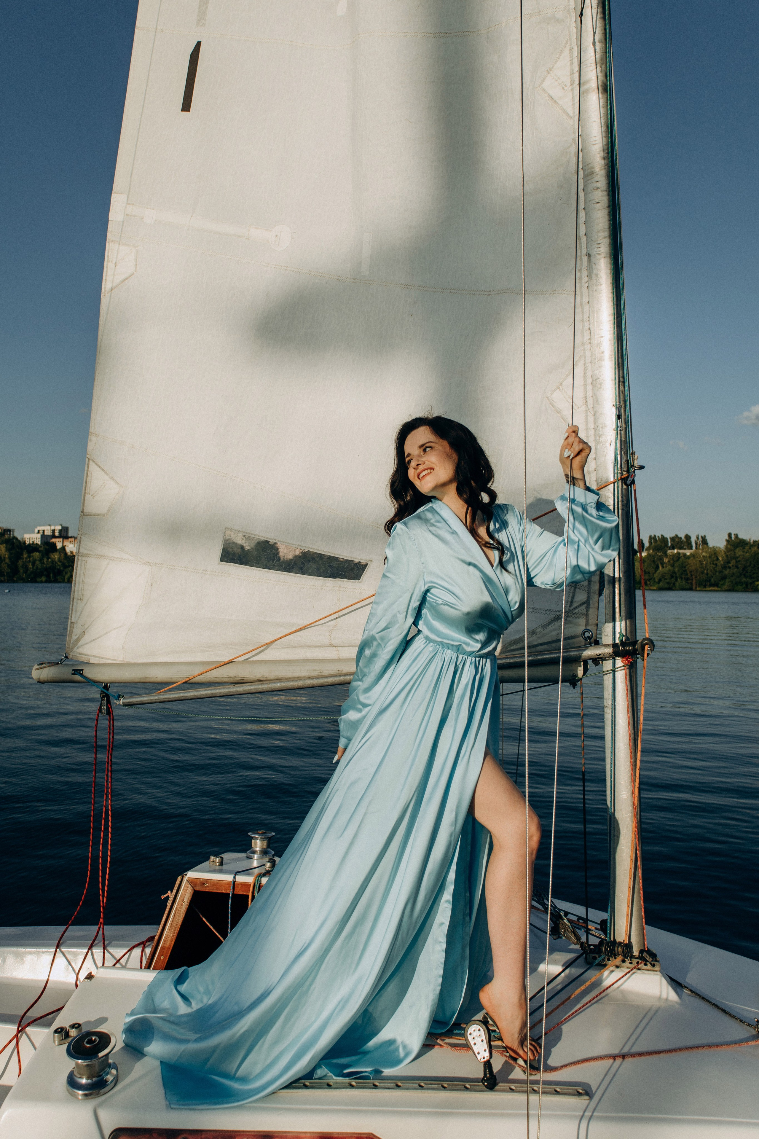 Катя, Максим, яхта. Портретный и семейный фотограф в Воронеже Ксения Ремизова