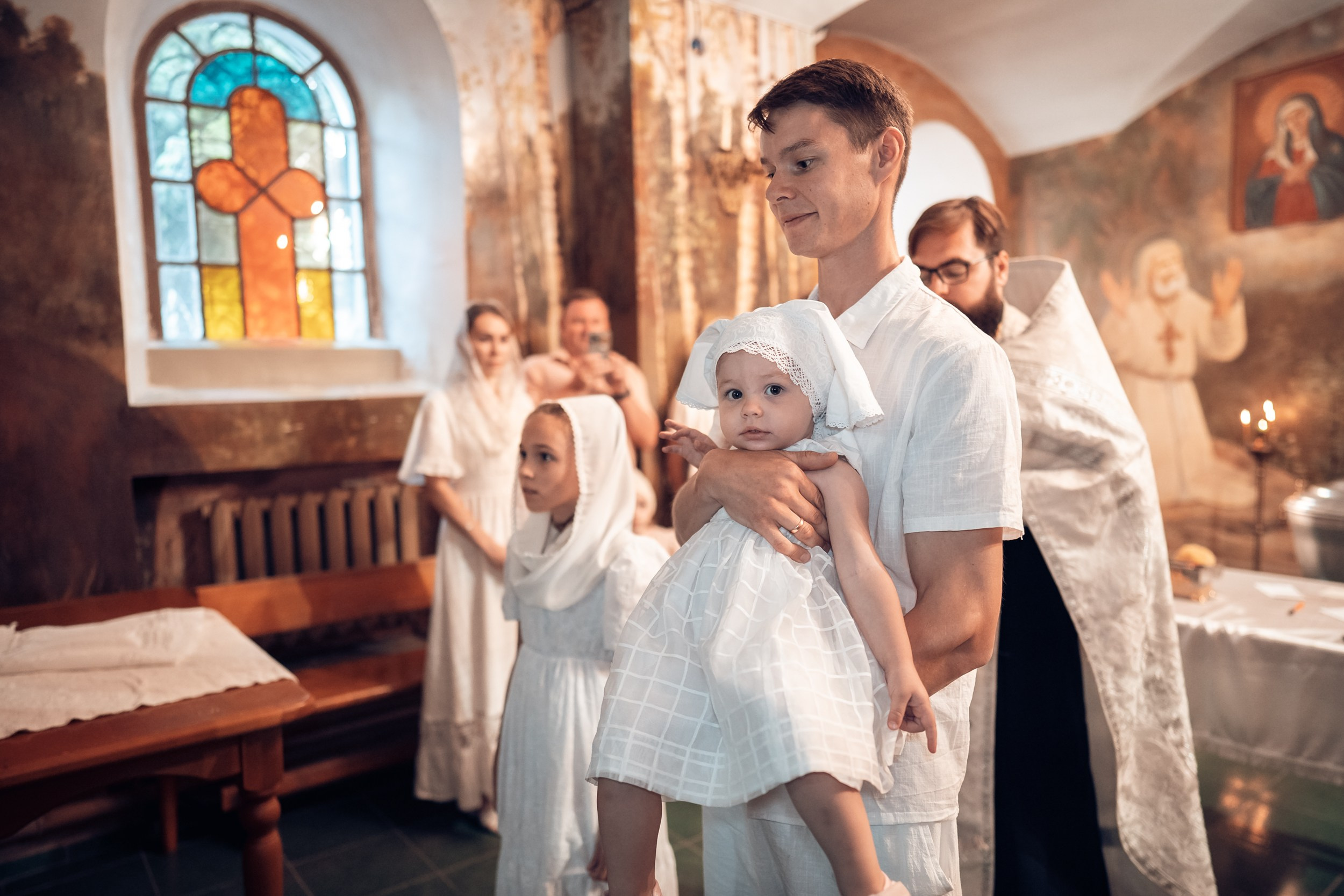 Крещение в Покровском соборе. Церковный фотограф Севастополь