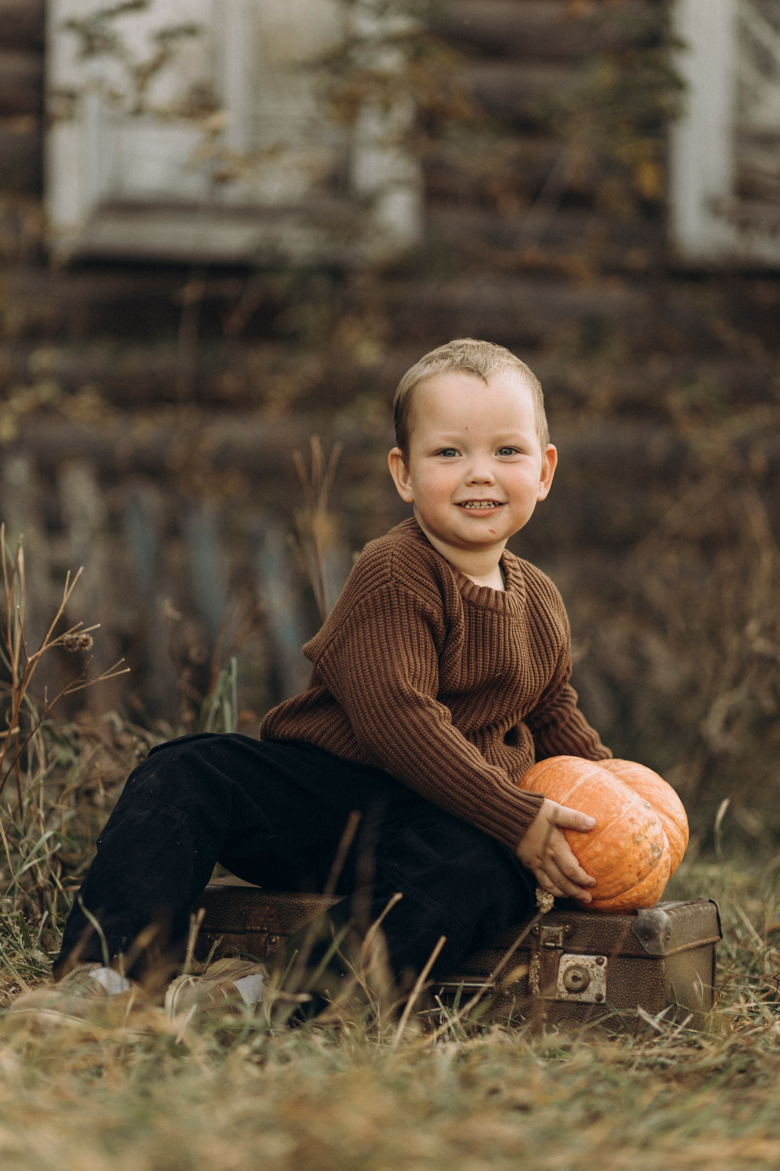 Осенняя прогулка для мамы и детей. Семейный и детский фотограф в Рязани Васюгова Мария