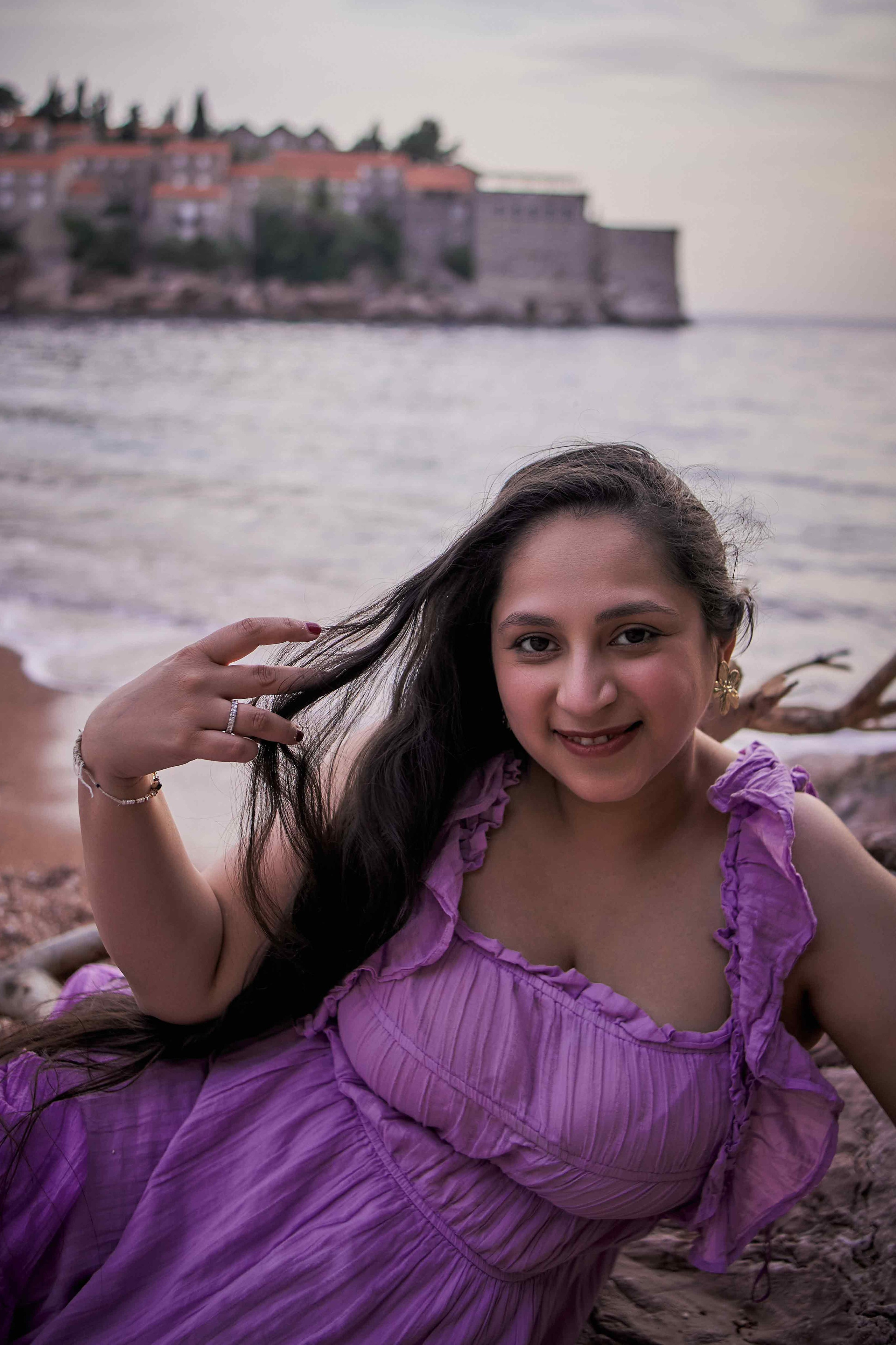 Фотограф в Черногории | Семейная фотосессия в Милочере и Свети Стефане