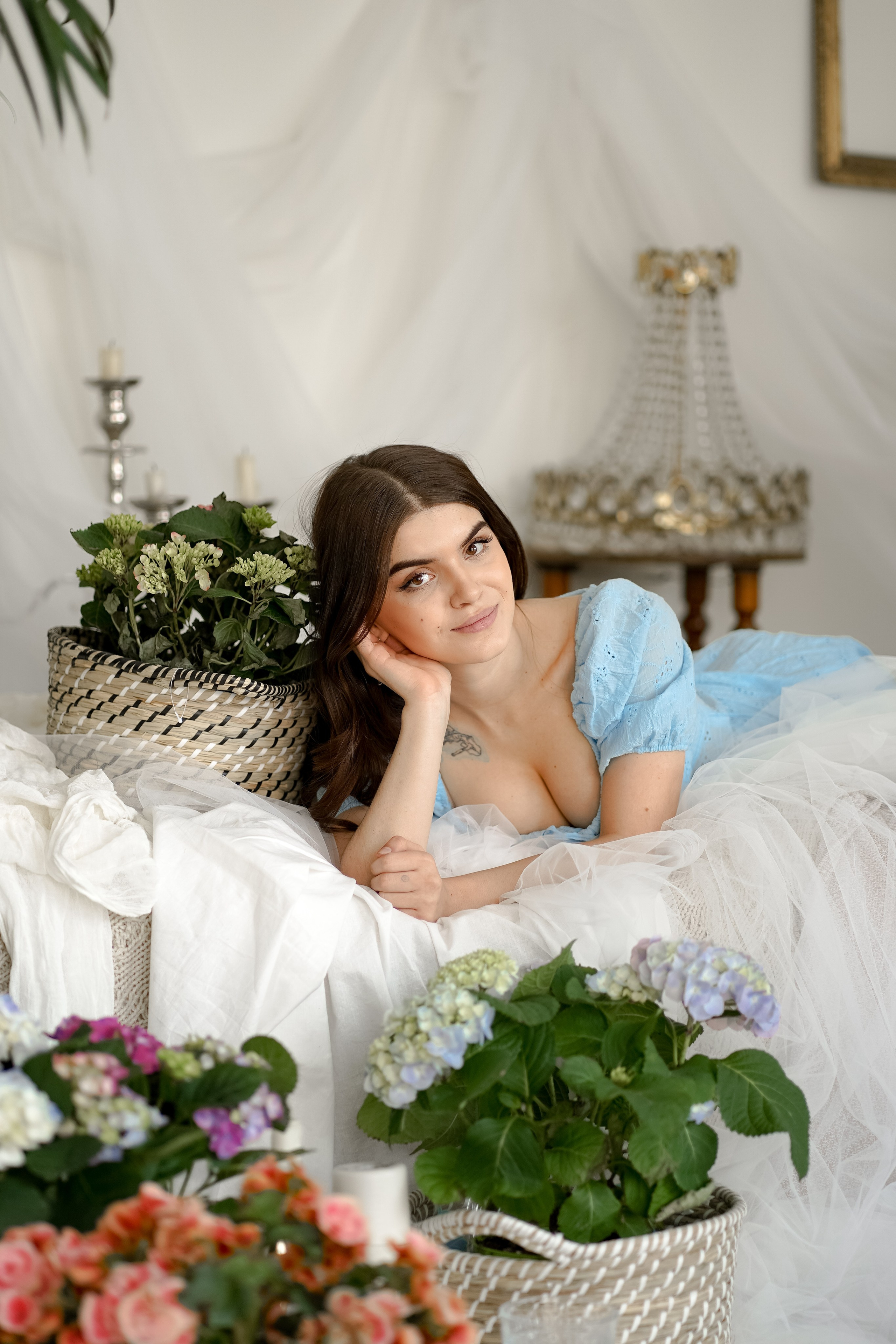 В ароматах гортензий. Фотограф Татьяна Митрофанова