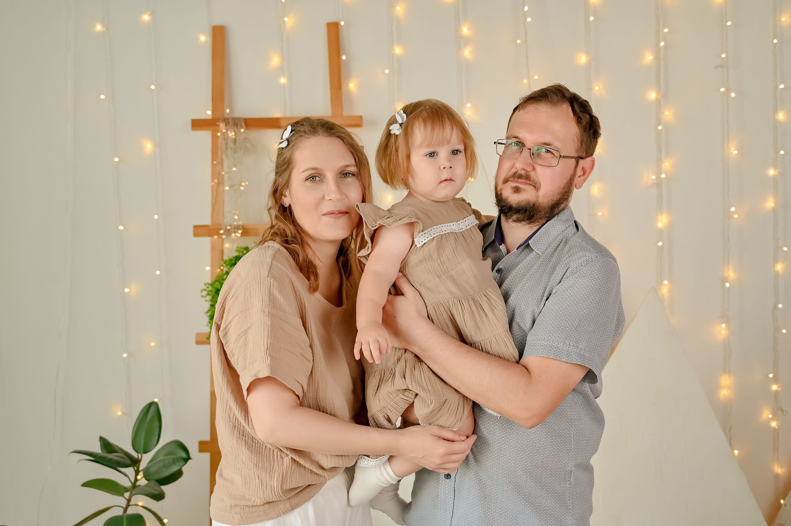 Студийная фотоссессия, 2 годика. Семейный и свадебный фотограф в г. Уфа Динара