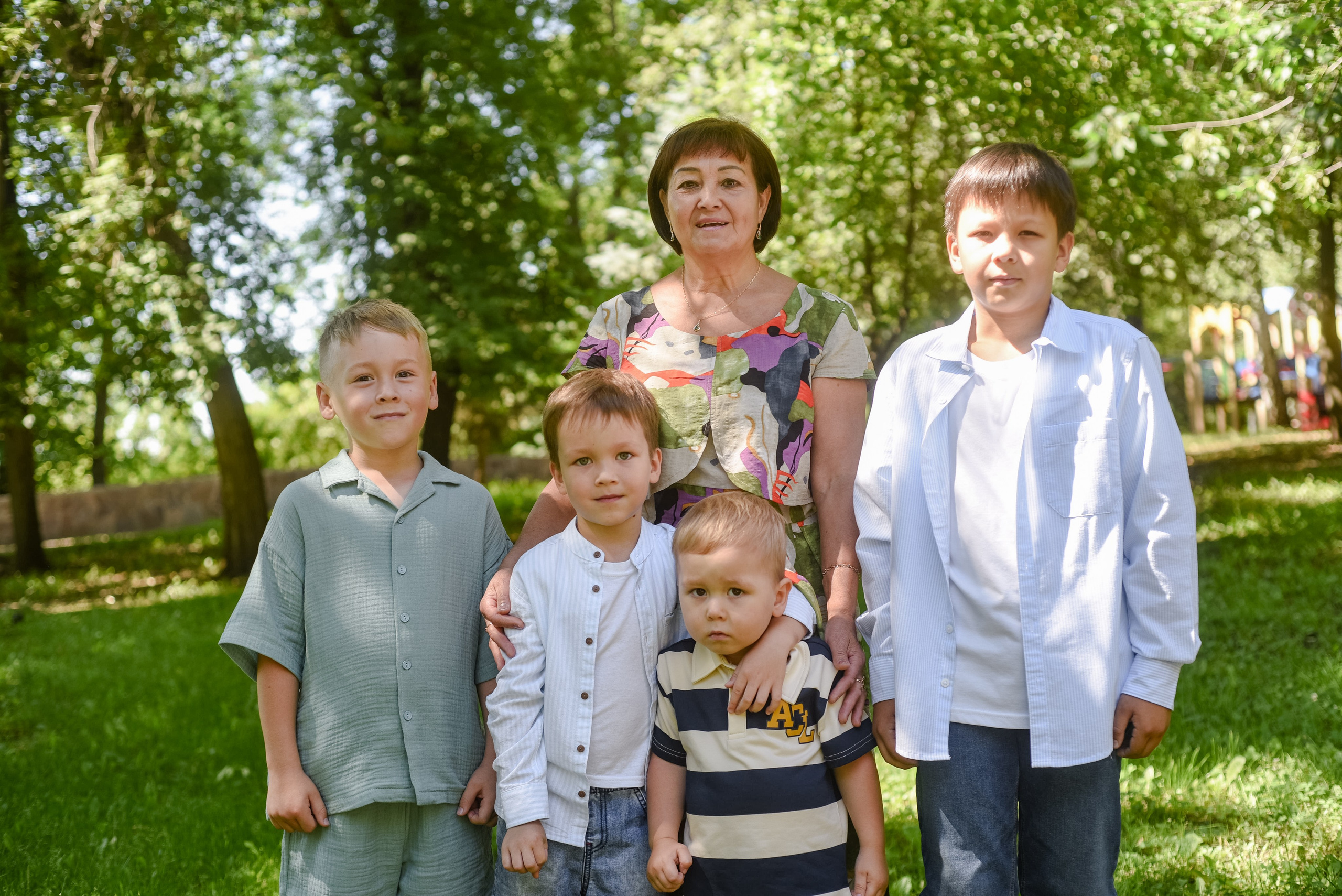 Семейная съемка в парке. Семейный и свадебный фотограф в г. Уфа Динара