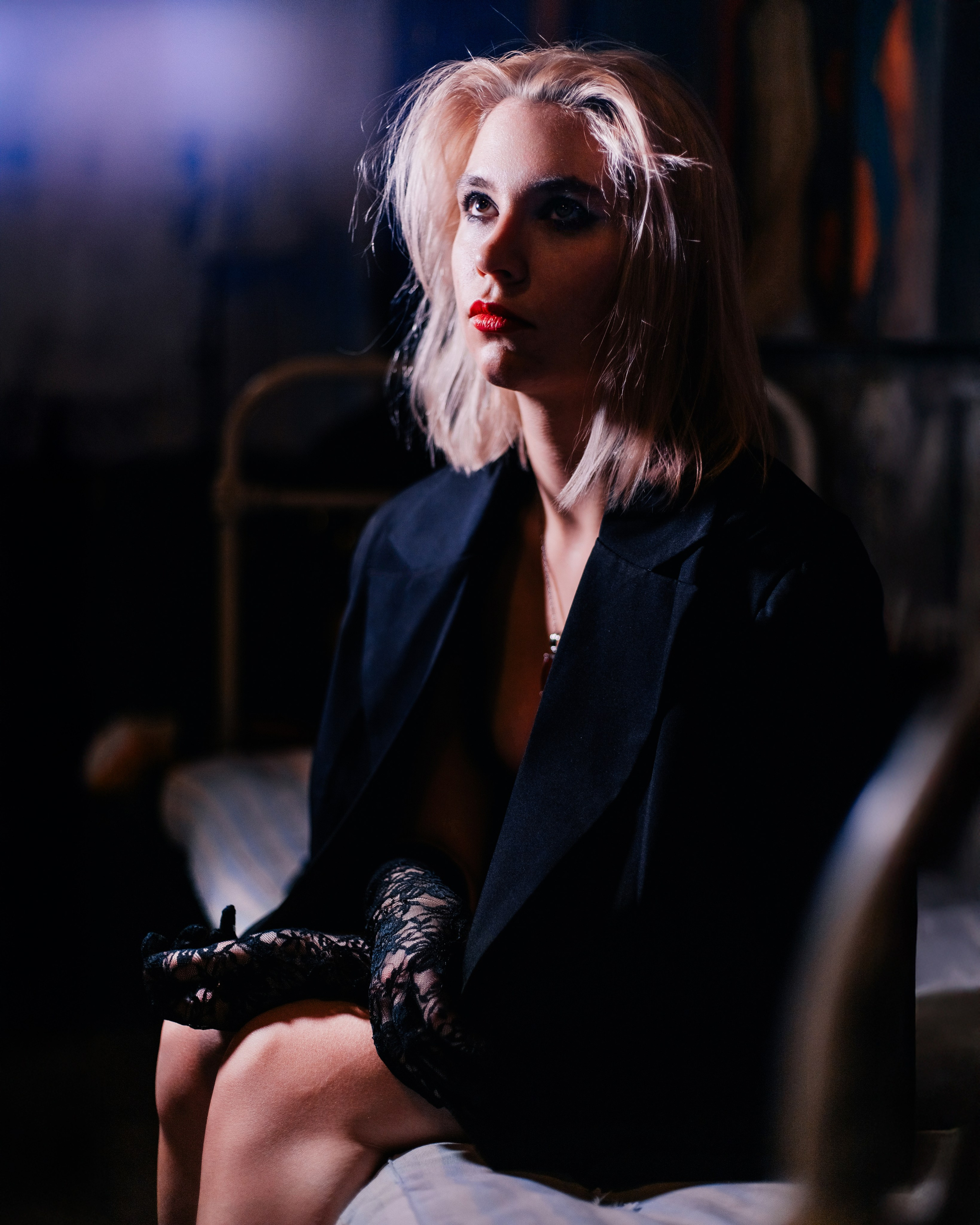 Чёрная невеста. Рокография. Аля Рашпиль. Фотограф Москва