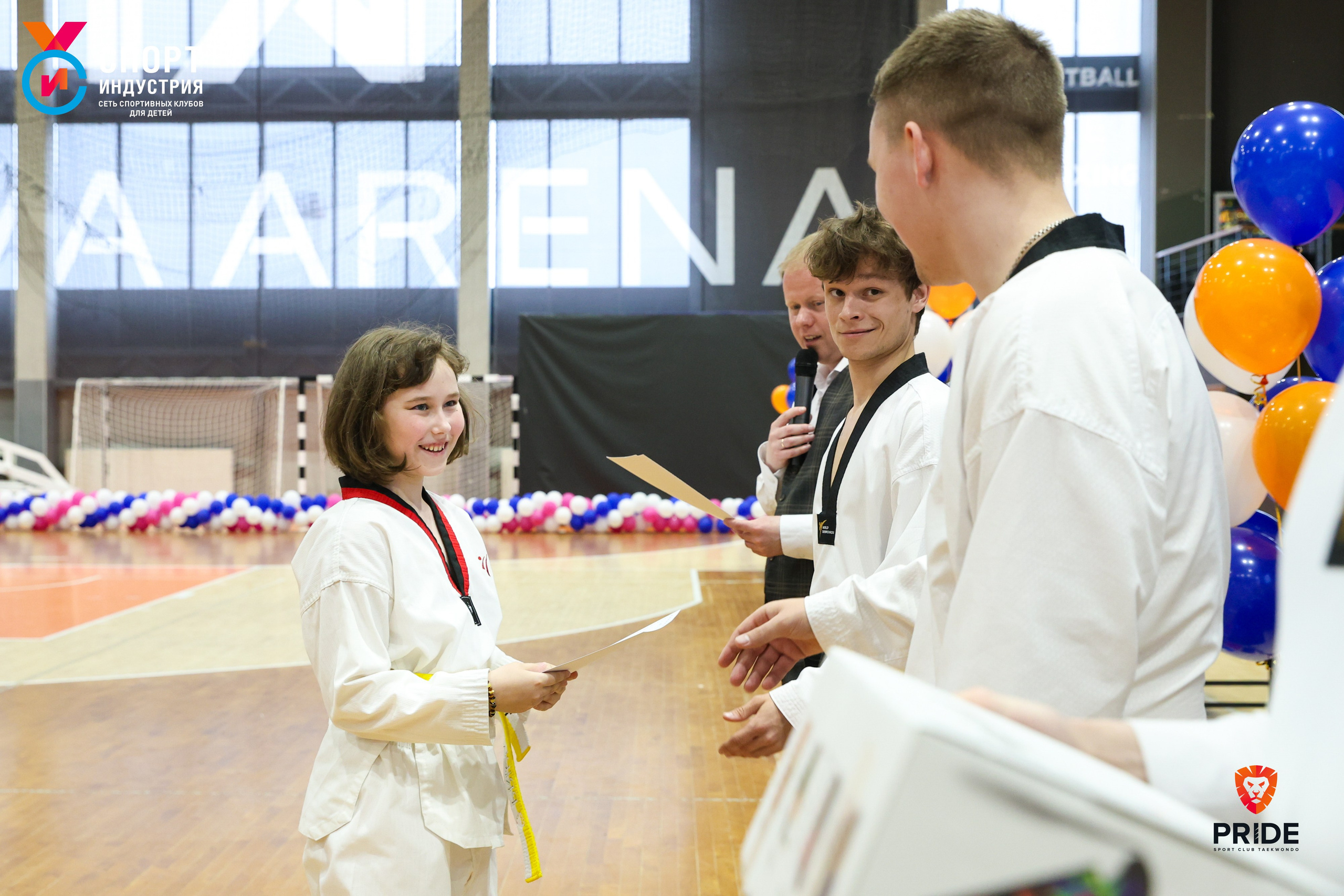Аттестация по тхэквондо. Фотограф Дарья Попова