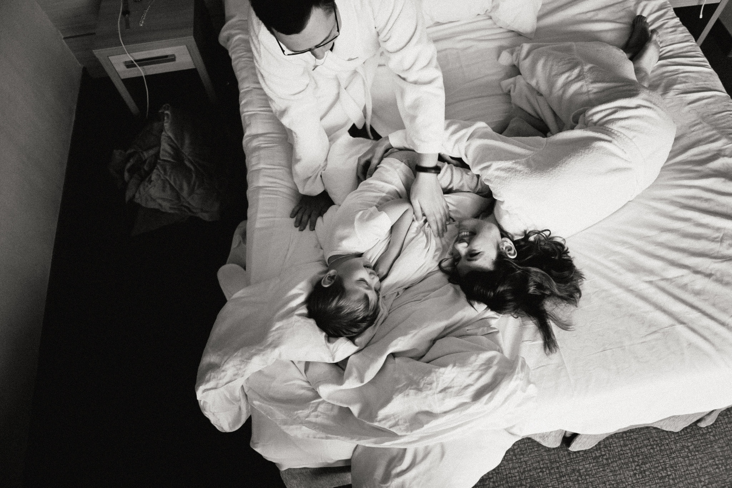 Дима, Лена и малыш. Фотограф Егоров Констанин