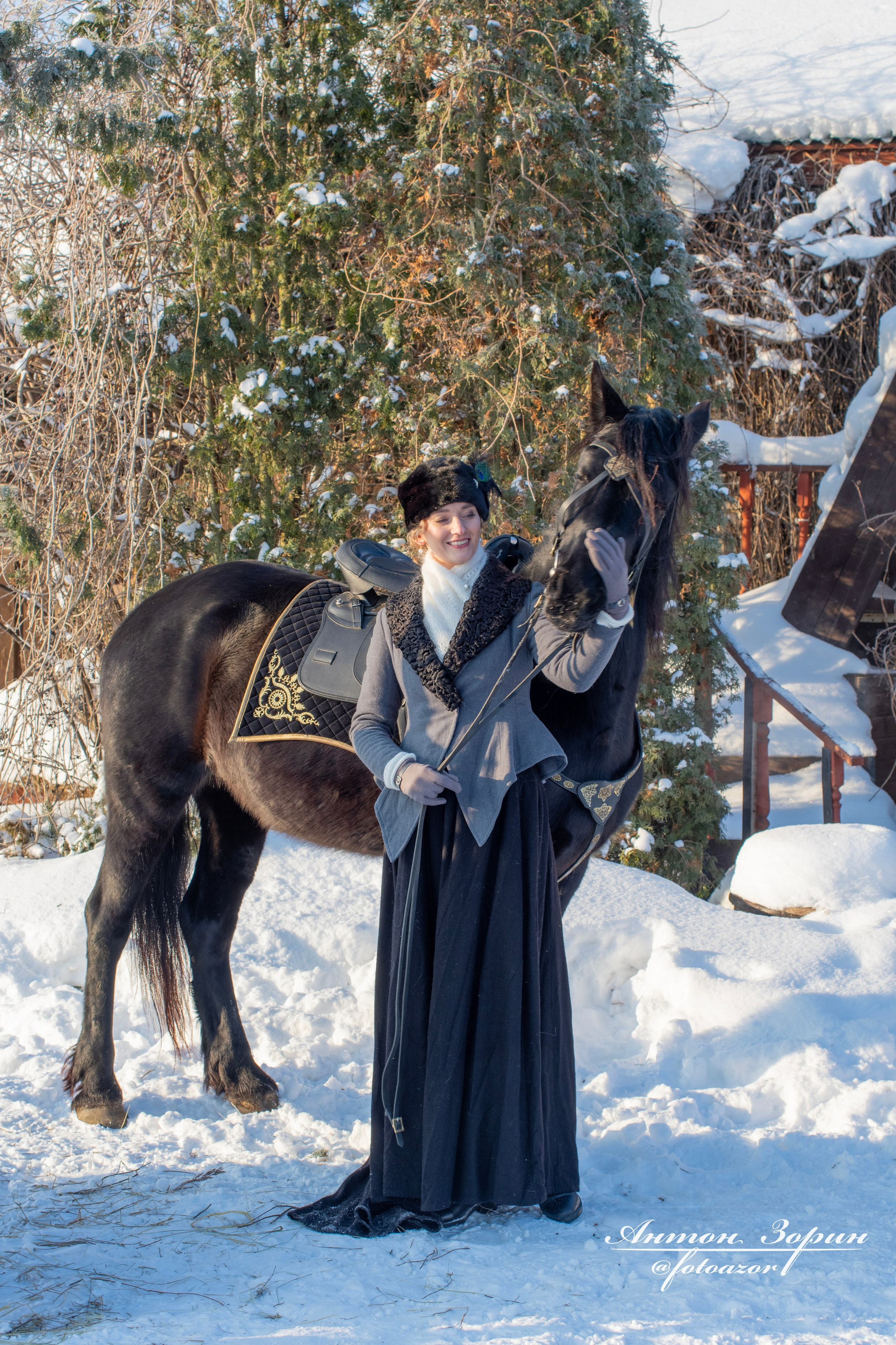 Конная охота. Семейный и детский фотограф Антон Зорин