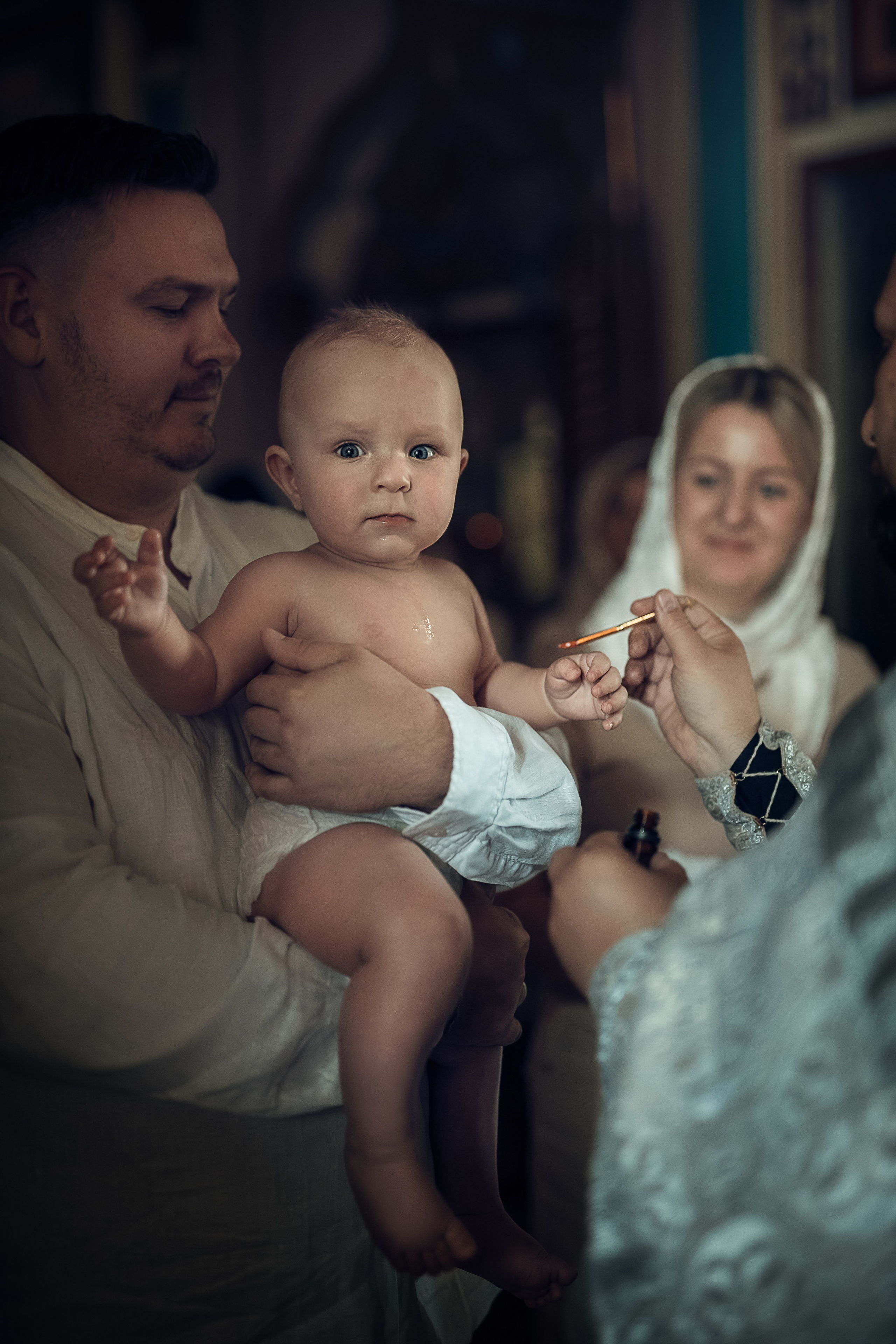 Фотосъёмка крещения в Москве и МО