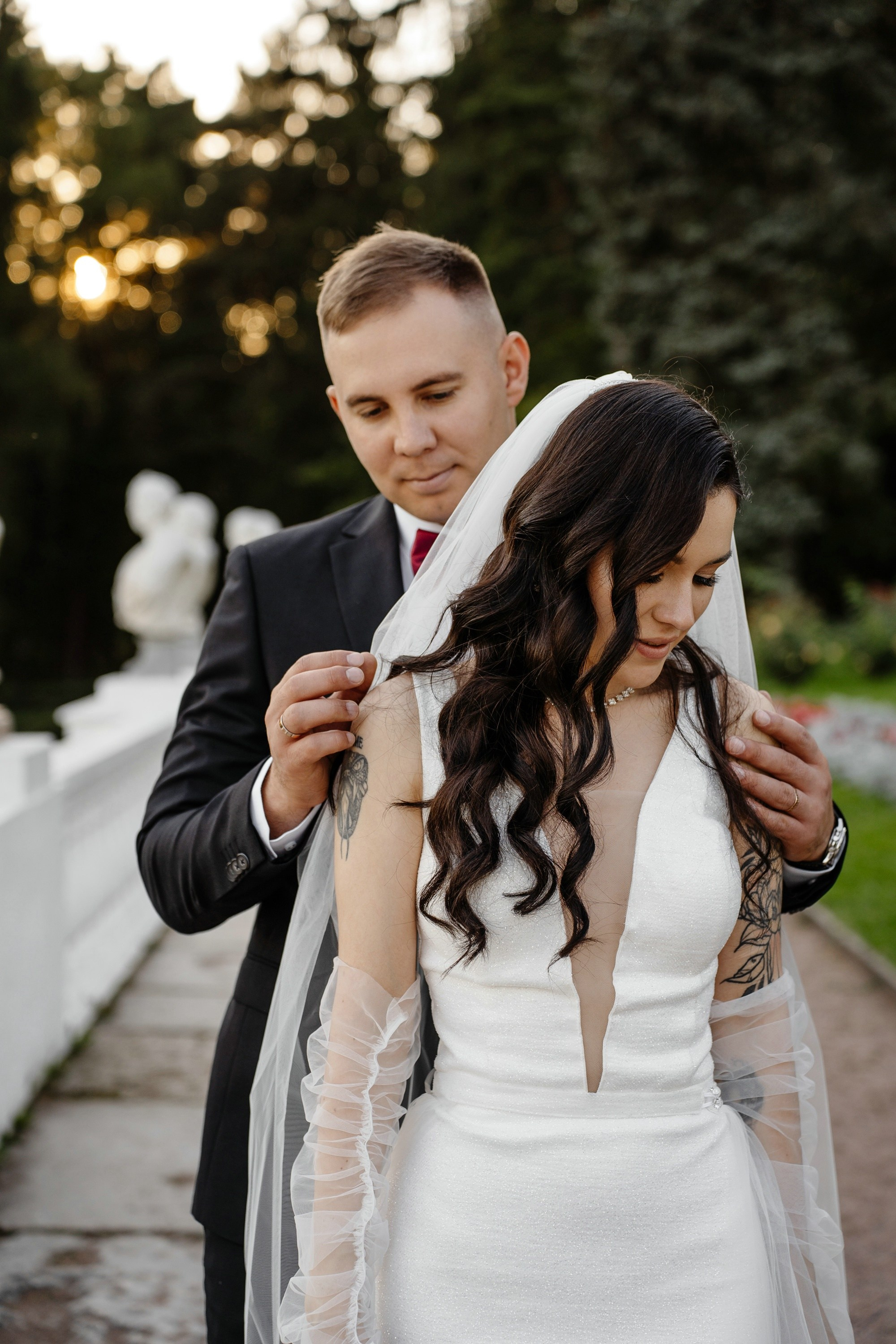 Свадьба в усадьбе Архангельское. Свадебный и семейный фотограф в Москве Светлана Зоткина