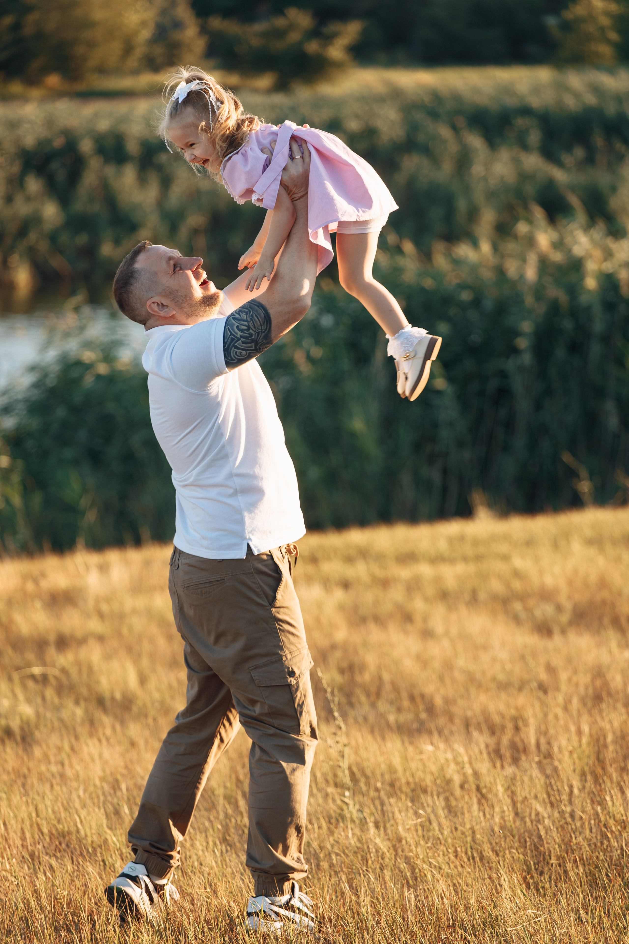 Семейная фотосессия на природе. Свадебный и семейный фотограф в Краснодарском крае Мария Данилкина