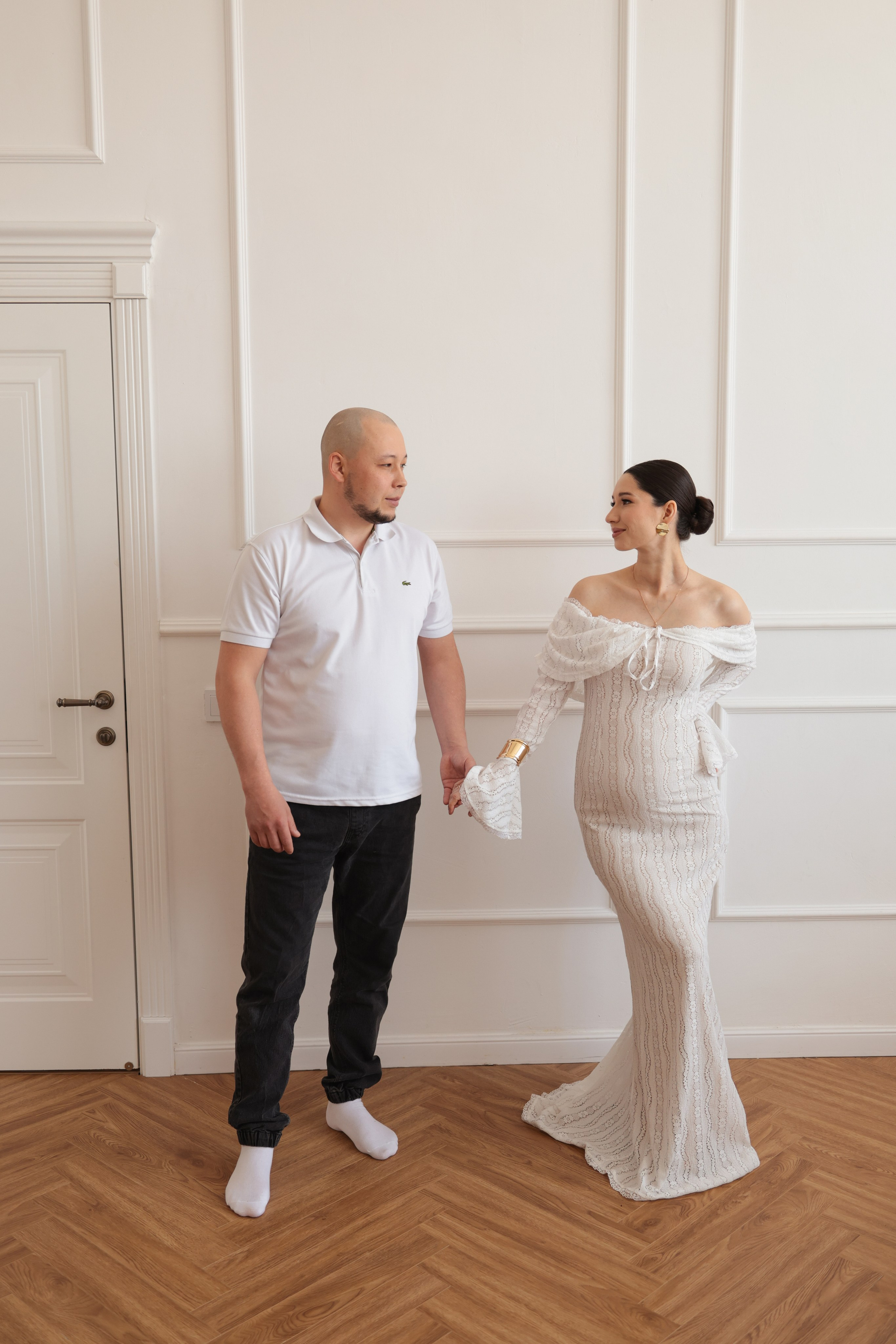Семейная фотосессия в ожидании. Фотограф Ксения Стужина