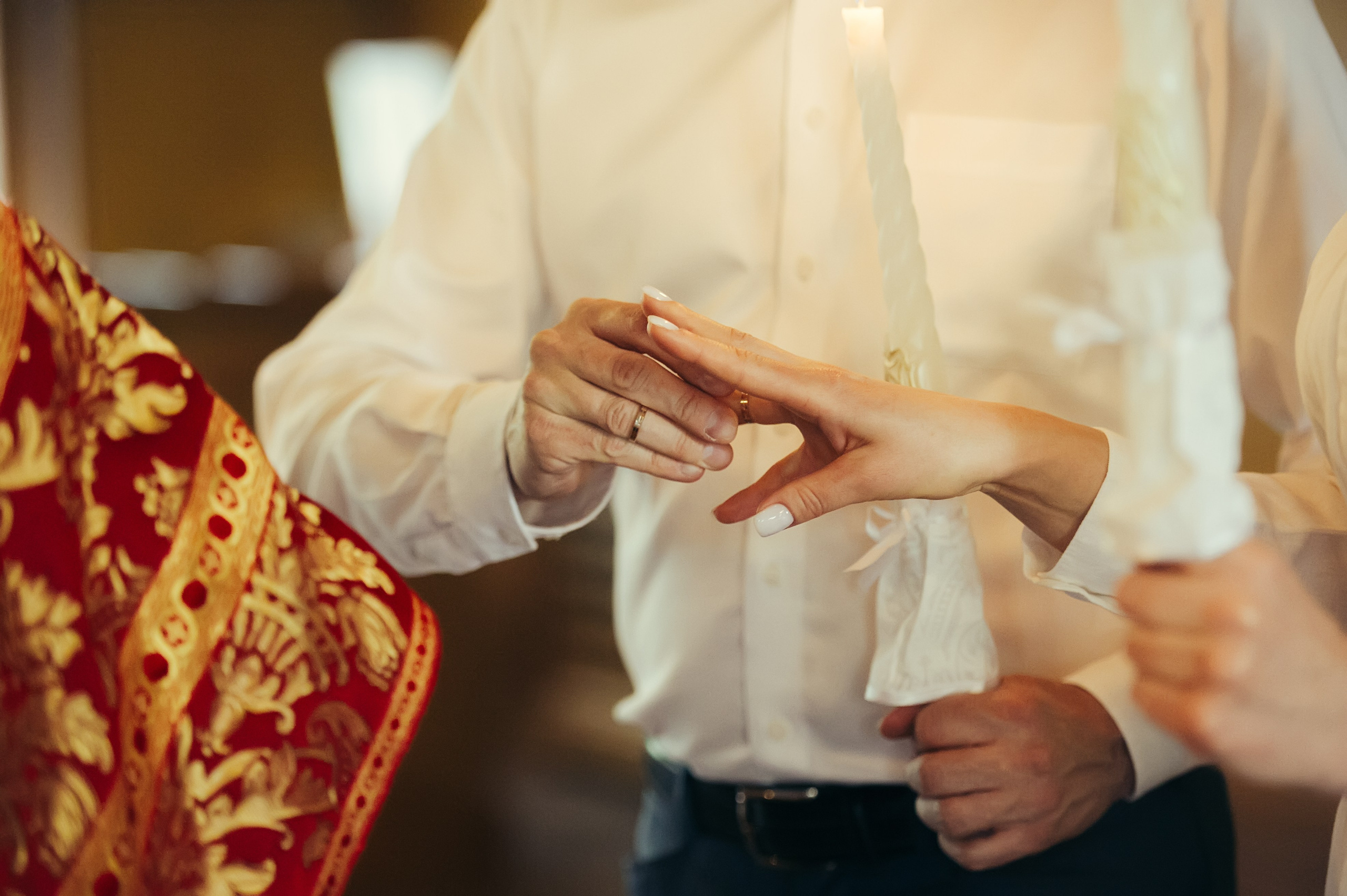 Екатерина и Александр. Венчание, Москва. Семейный фотограф Анна Дубовская