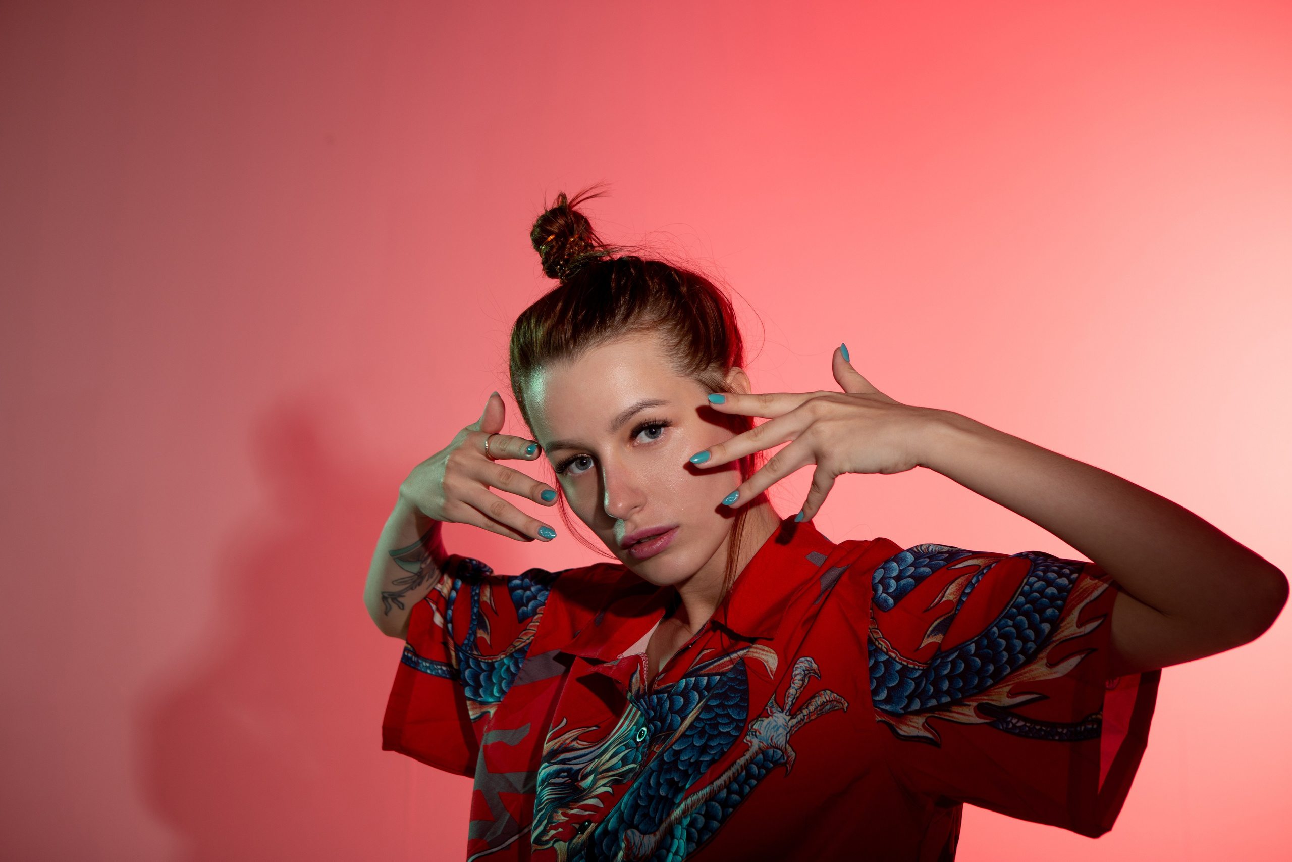 Fashion портрет в студии. Фотограф всего