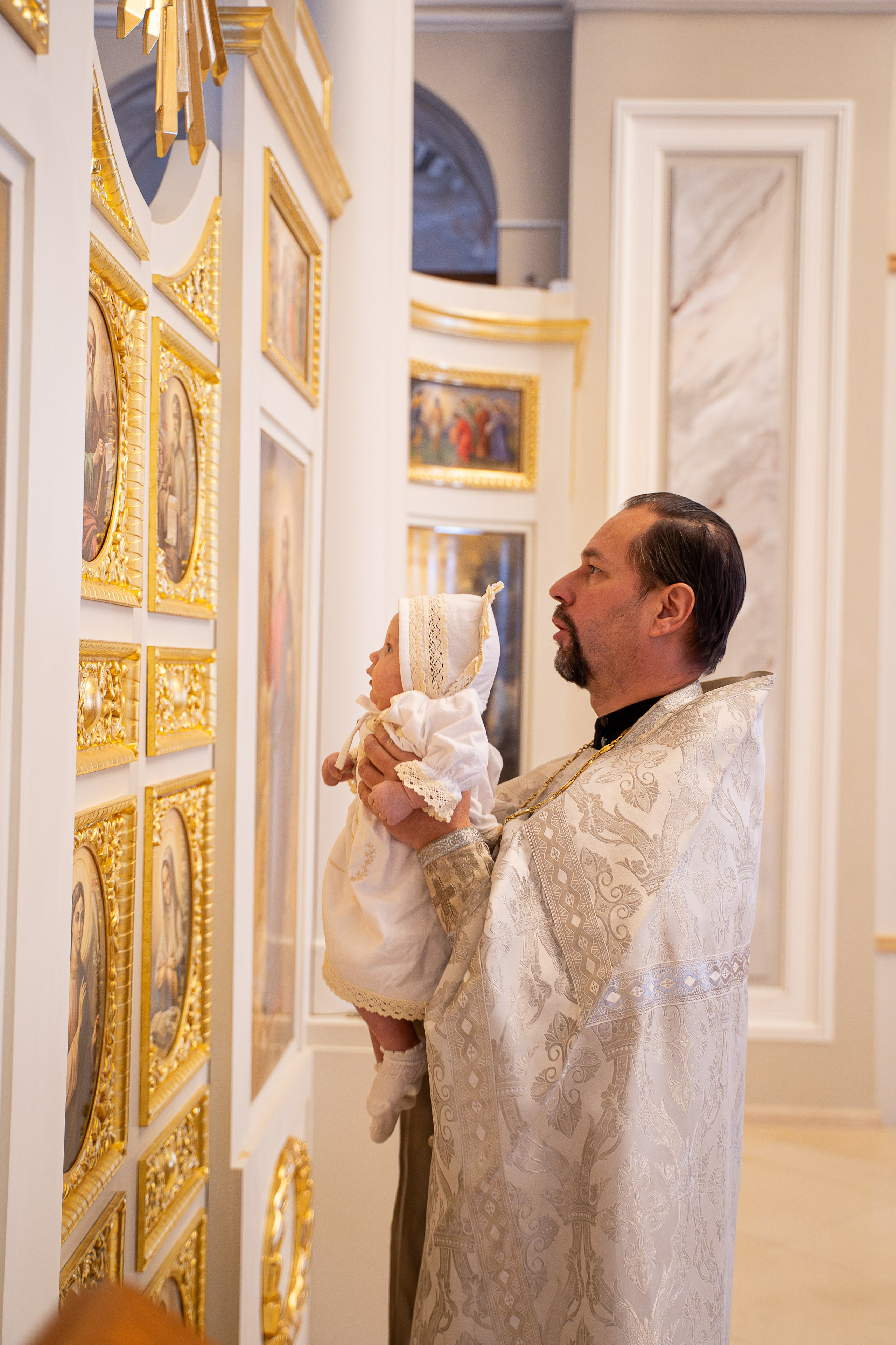 Двойное крещение. Фотограф на роды Москва Ольга Летучева