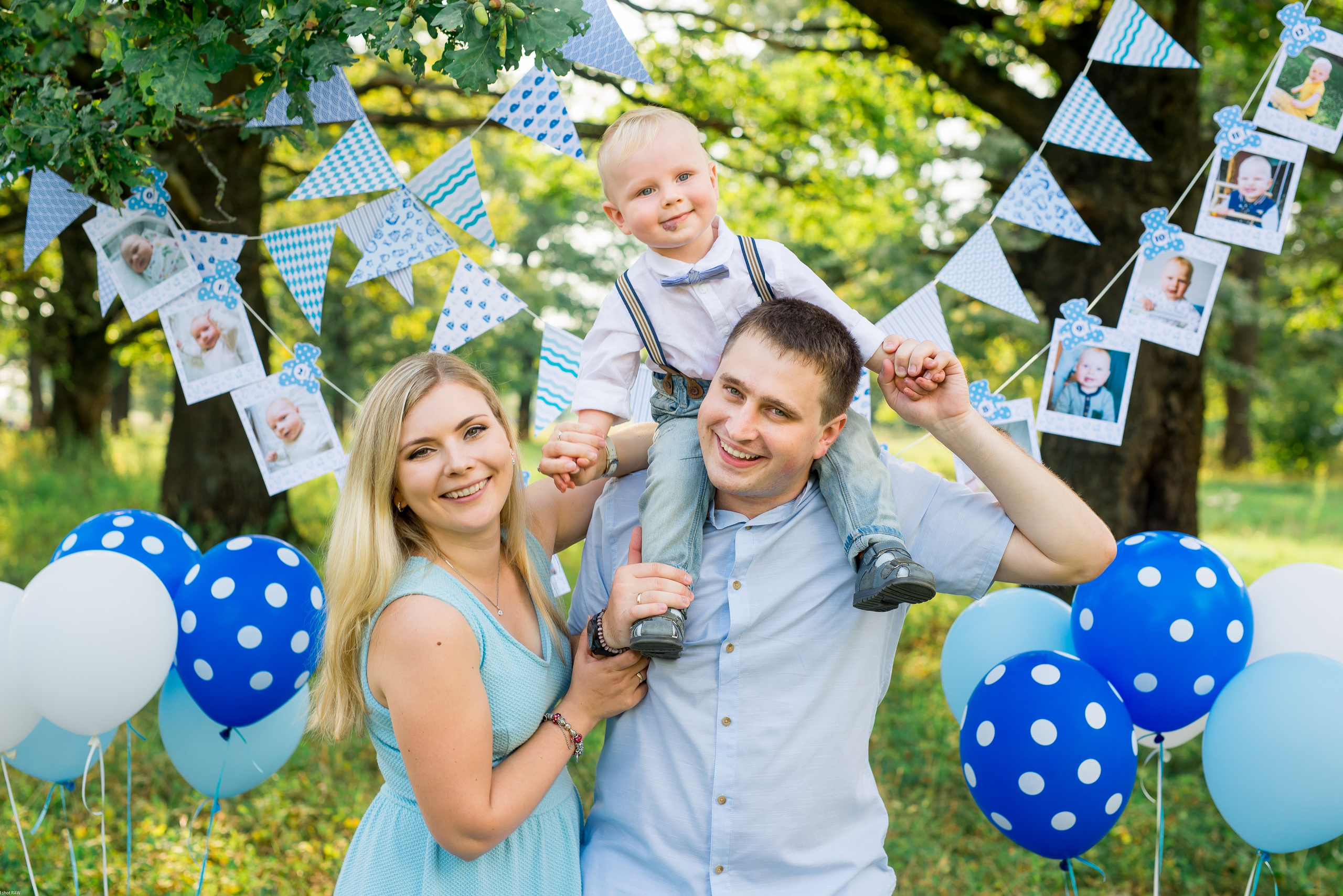 Вова, Маша и маленький Серёжа. Свадебный фотограф в Рязани Вагнер Владимир