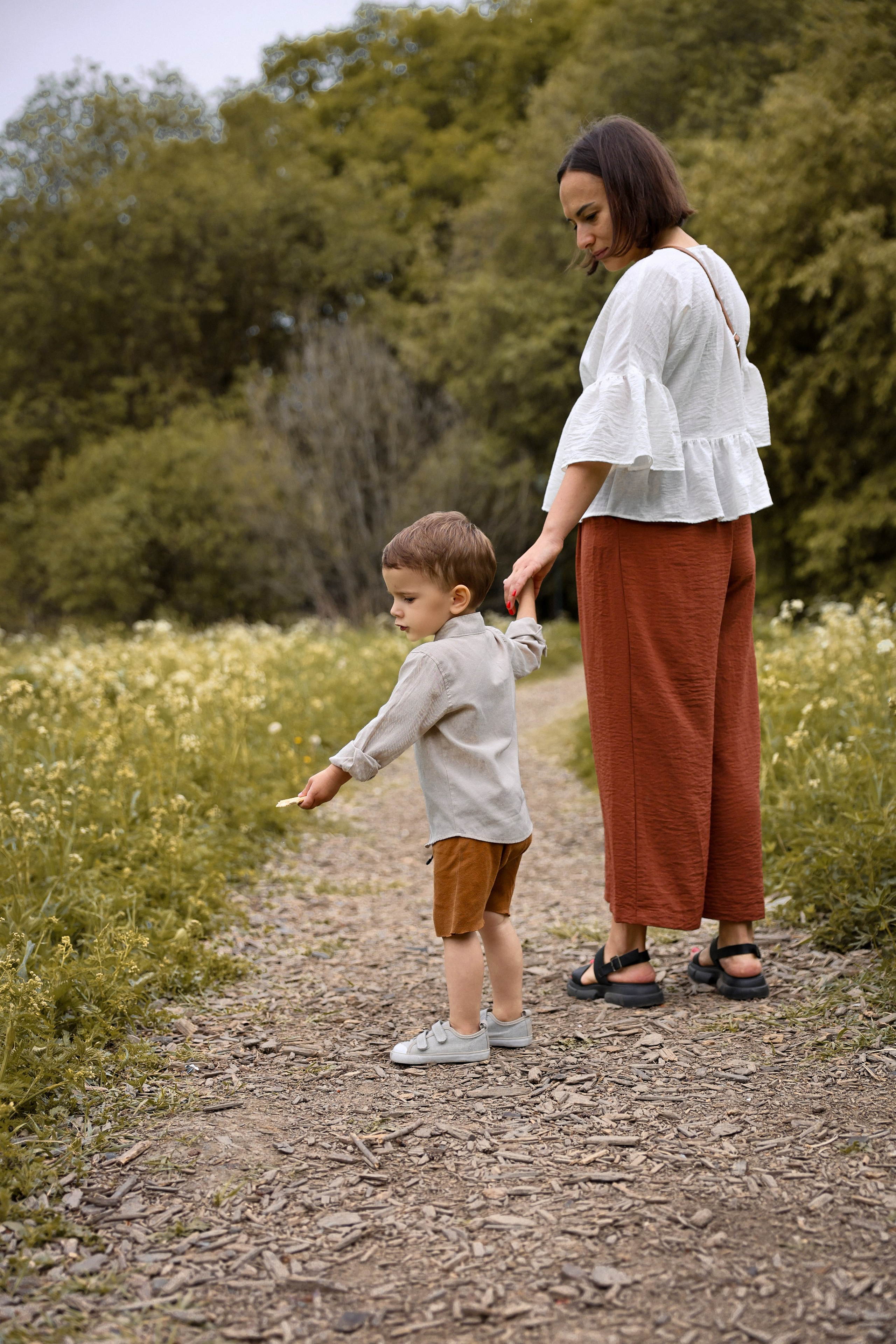 Прогулка в парке. Катя и Платон. Ваш семейный newborn и lifestyle фотограф в СПБ Наталья Журавлева