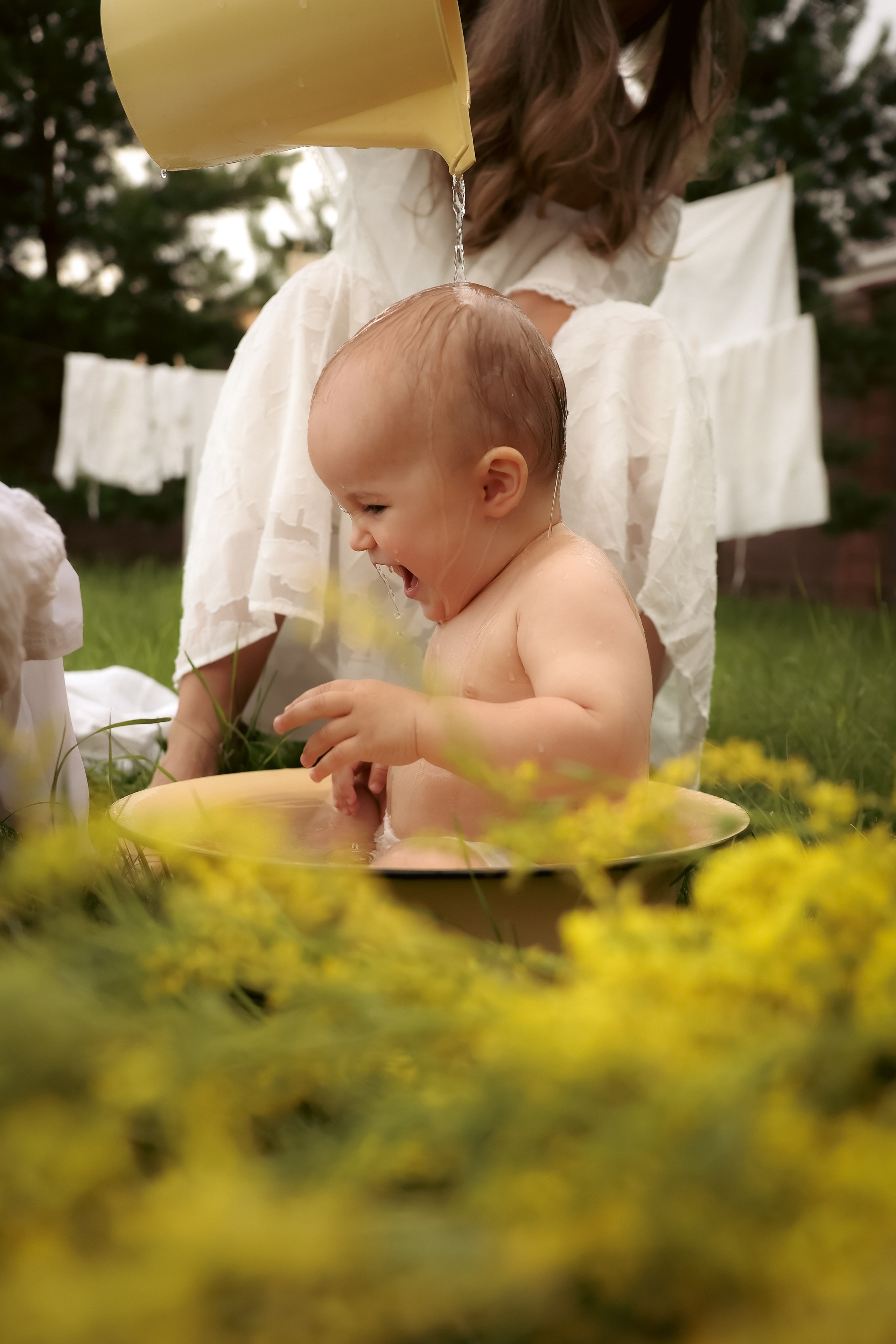 Большая стирка. Ваш семейный newborn и lifestyle фотограф в СПБ Наталья Журавлева