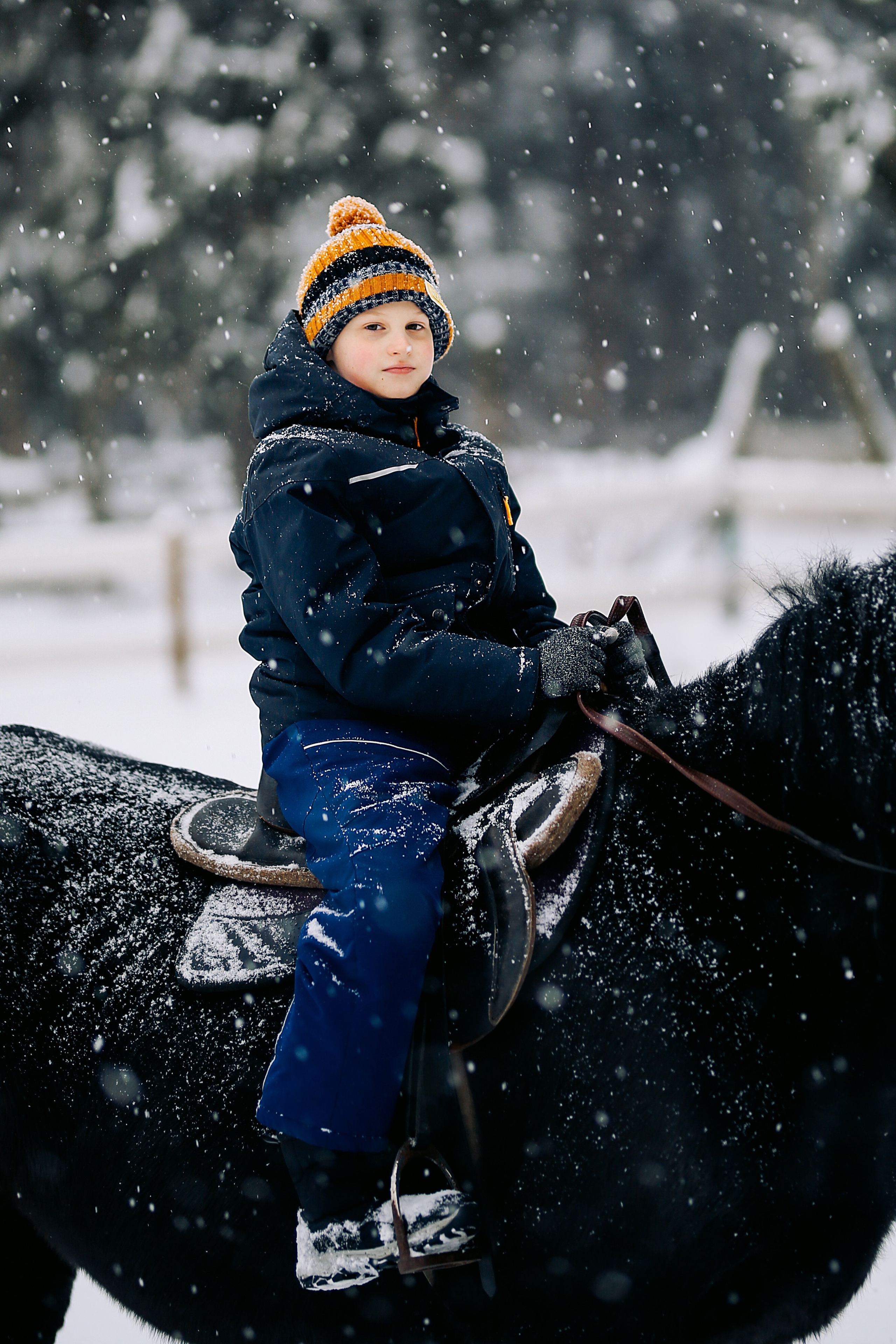 С лошадками. Фотограф Анастасия Залевская