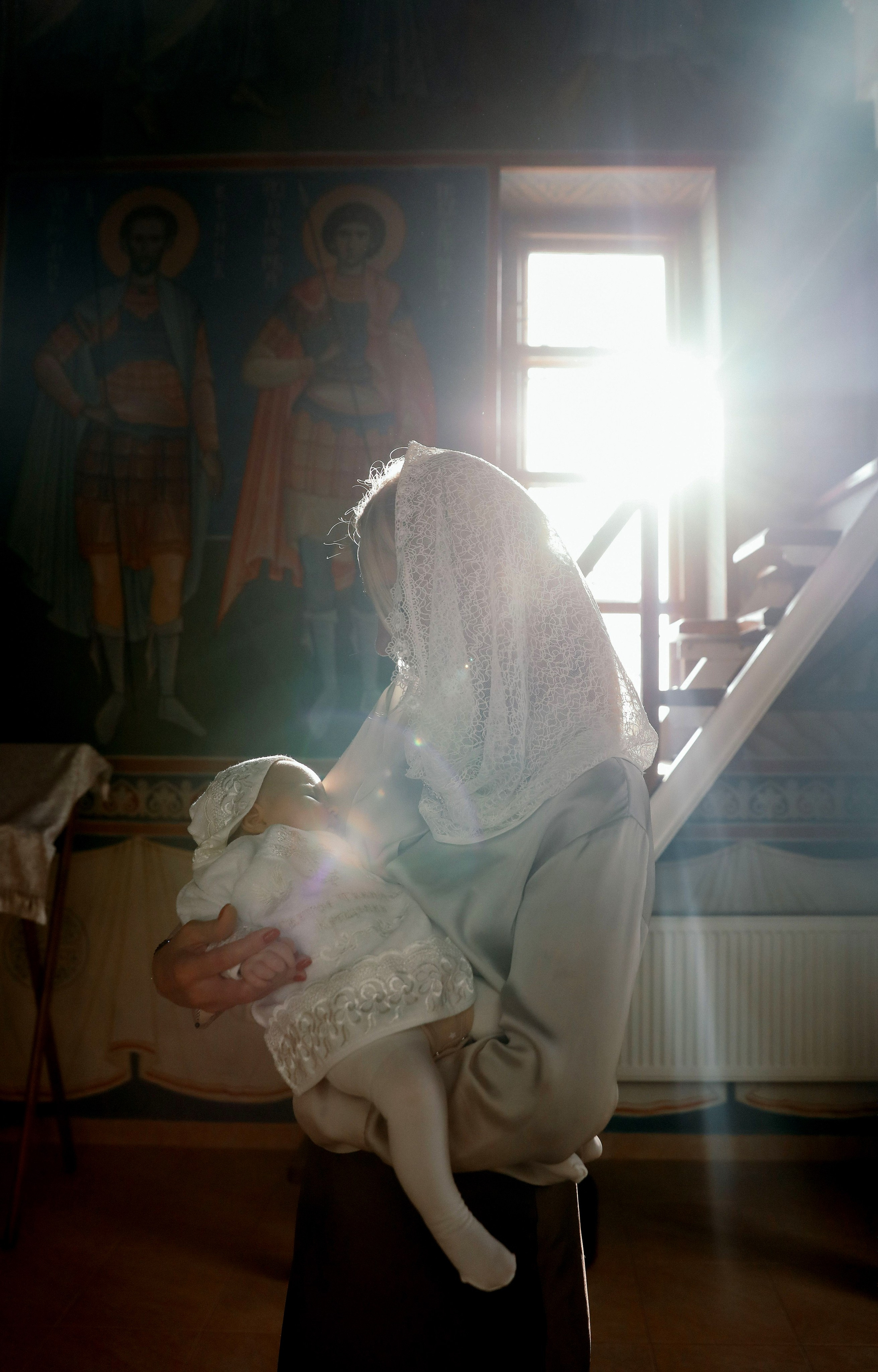 Крещение Алиса Свято-Георгиевский монастырь. Свадебный и семейный фотограф в Севастополе и Крыму Анастасия Сураева