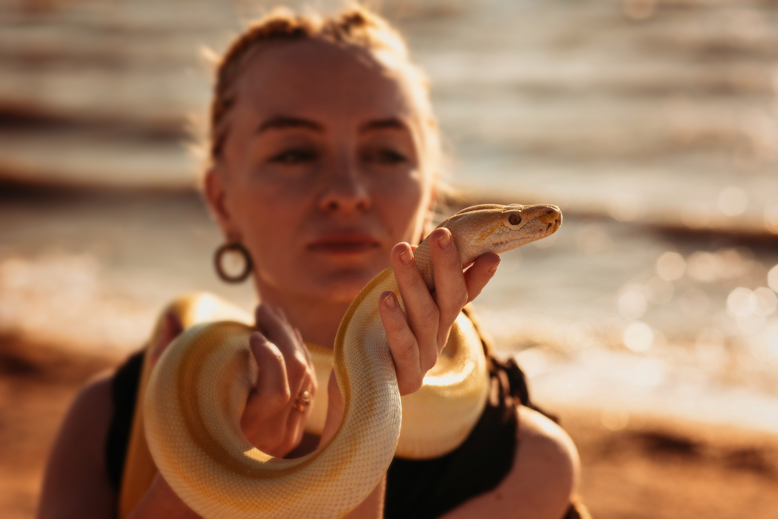 Фотодень со змеей. Детский и семейный фотограф выпускной альбом Приморско-Ахтарск