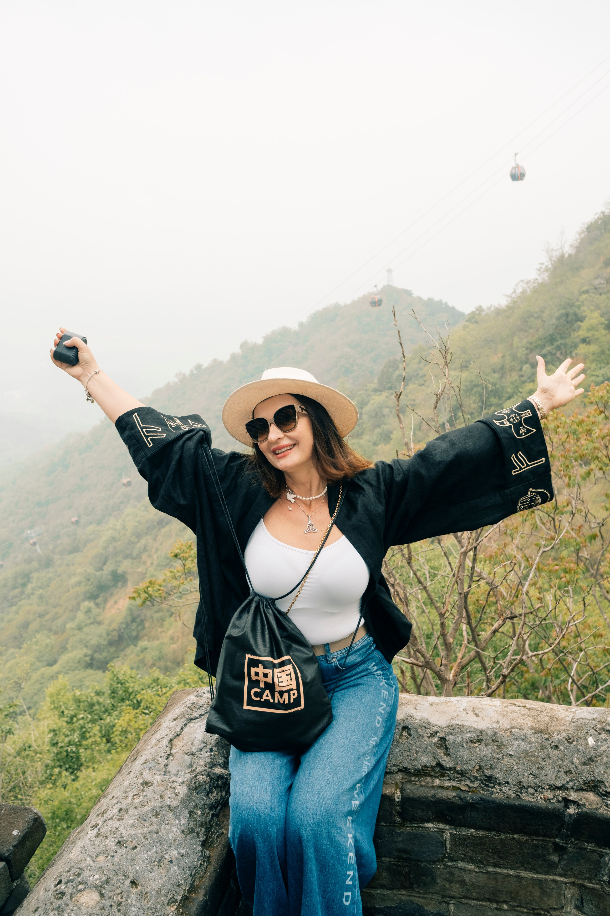 Photoshoot on the Great Wall