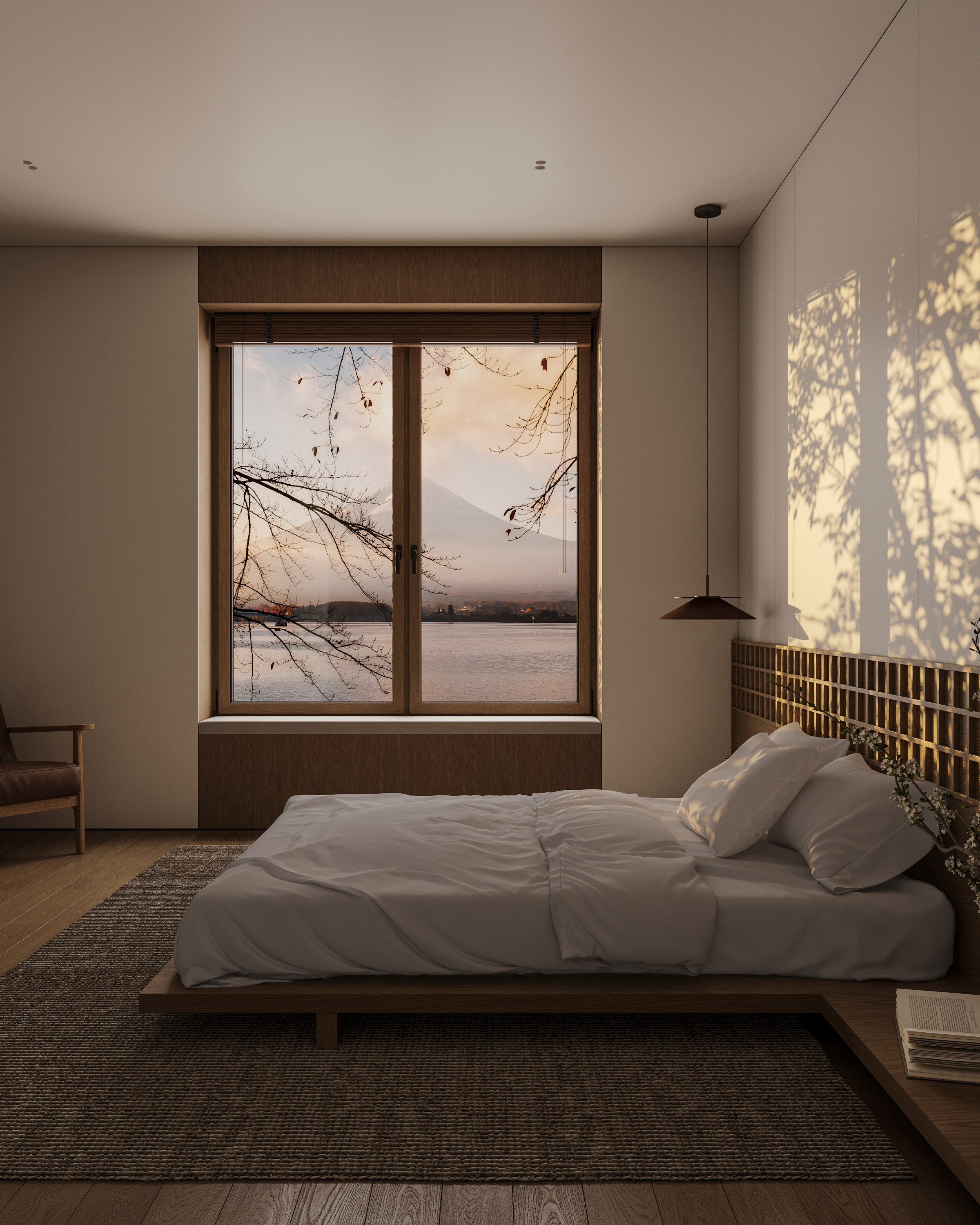 JAPANDI HAVEN | CONCEPTUAL PROJECT. Interior Visualization by Valerie Stetyukevich