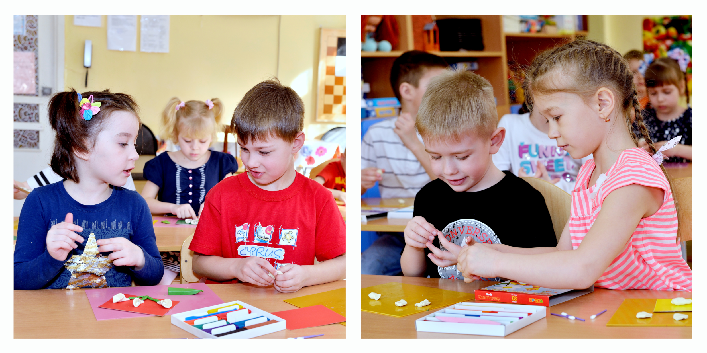 Занятия в группе. Фотограф в Ярославле Наталья Романова. Выпускные альбомы для детского сада, начальной и средней школы