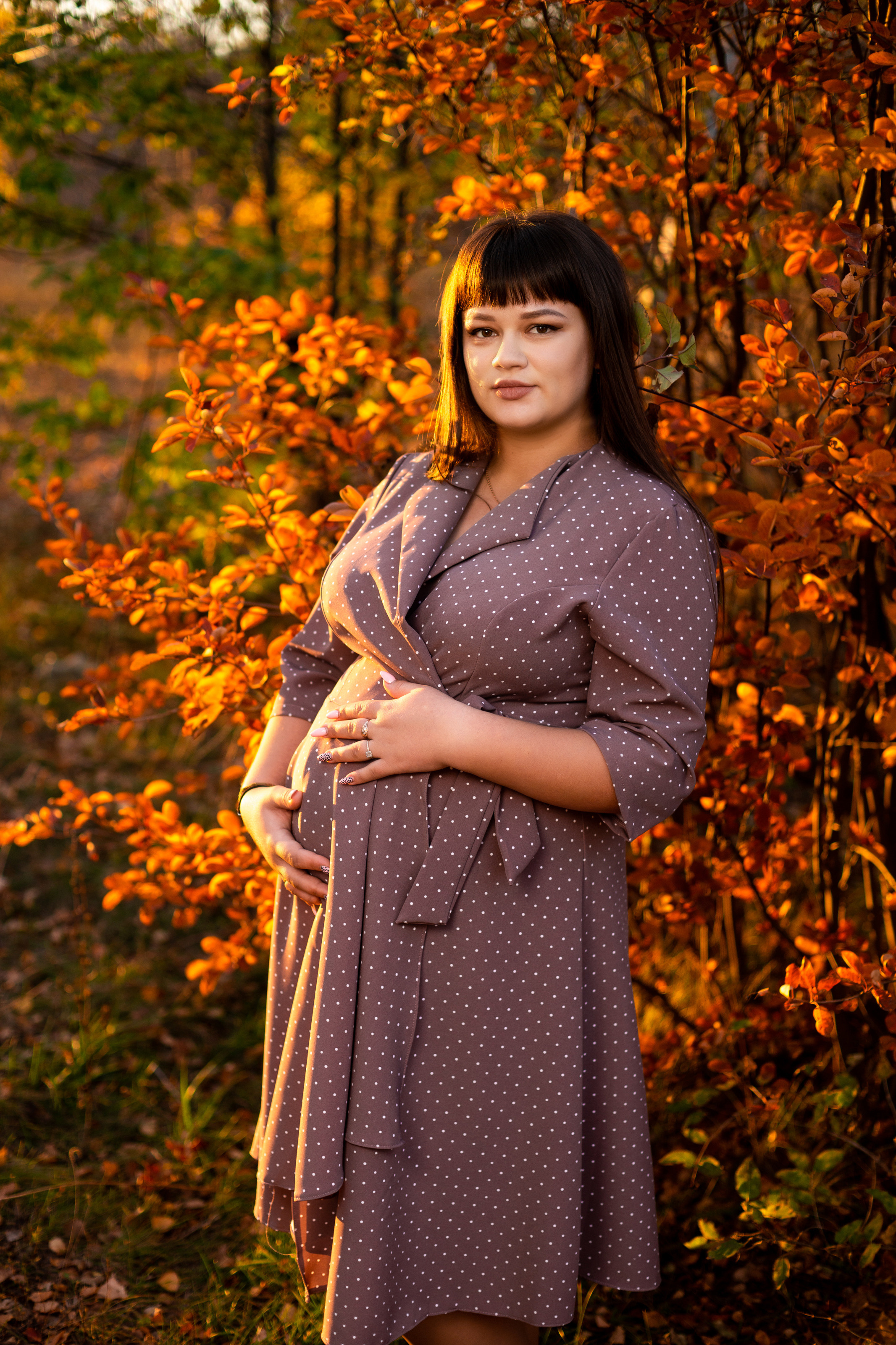 Алена и Роман / беменность/ осень 2021. Ольга Плаксина фотограф в Саратове
