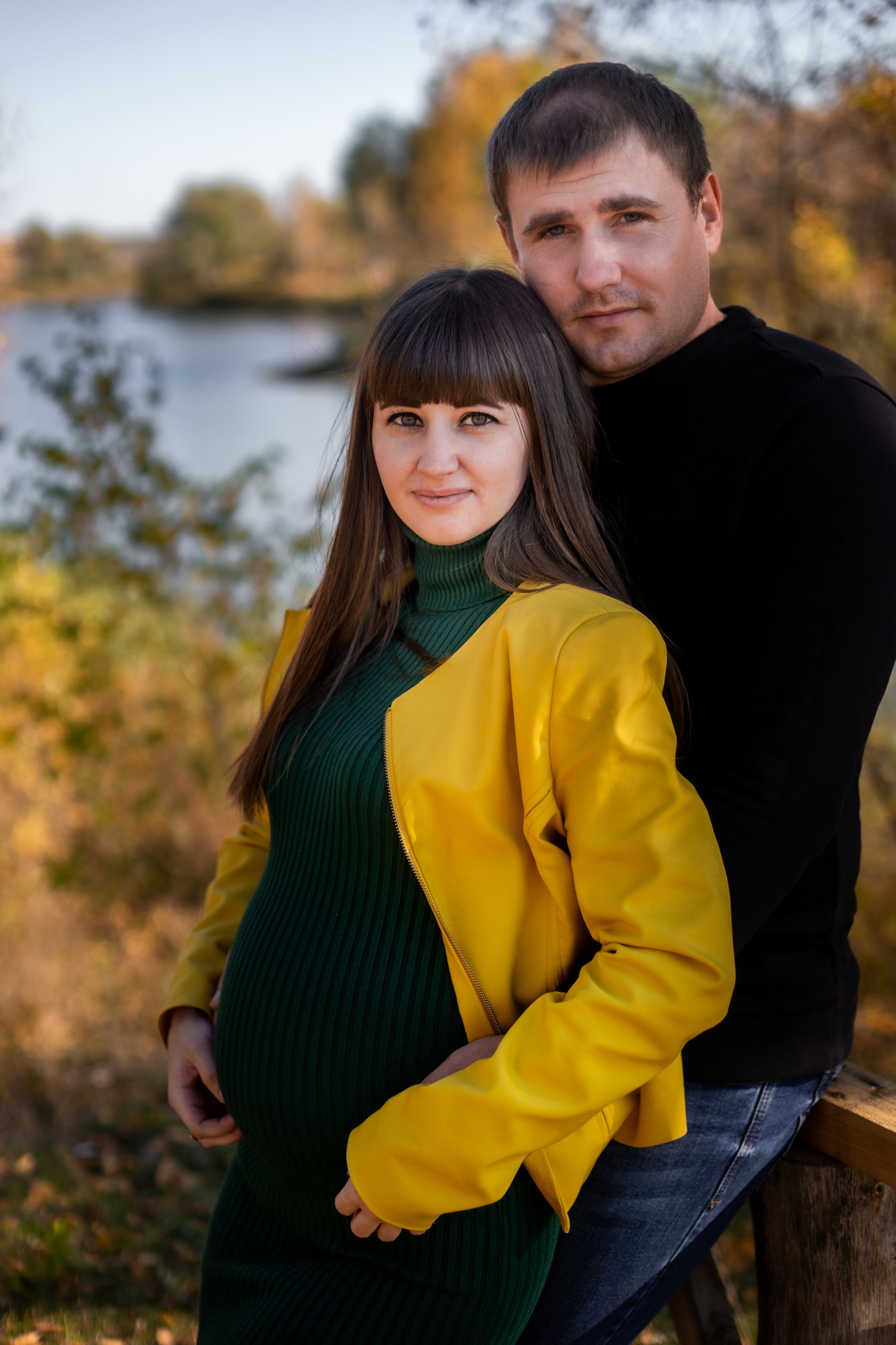 Алина с мужем /беременность/ осень 2021. Ольга Плаксина фотограф в Саратове
